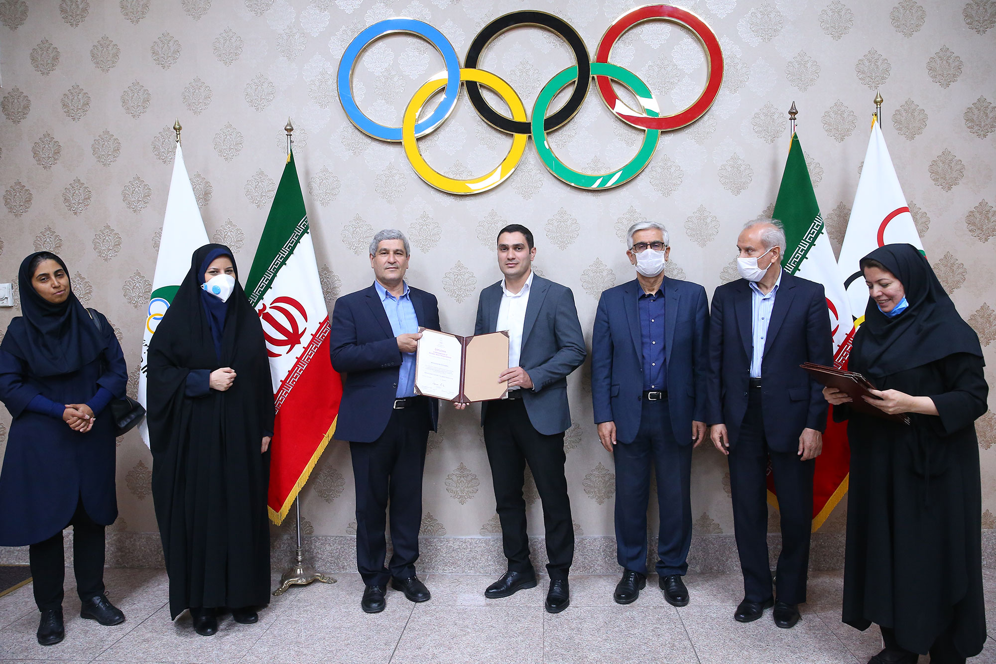 مراسم اختتامیه دوره مدیریت پیشرفته ورزشی 30