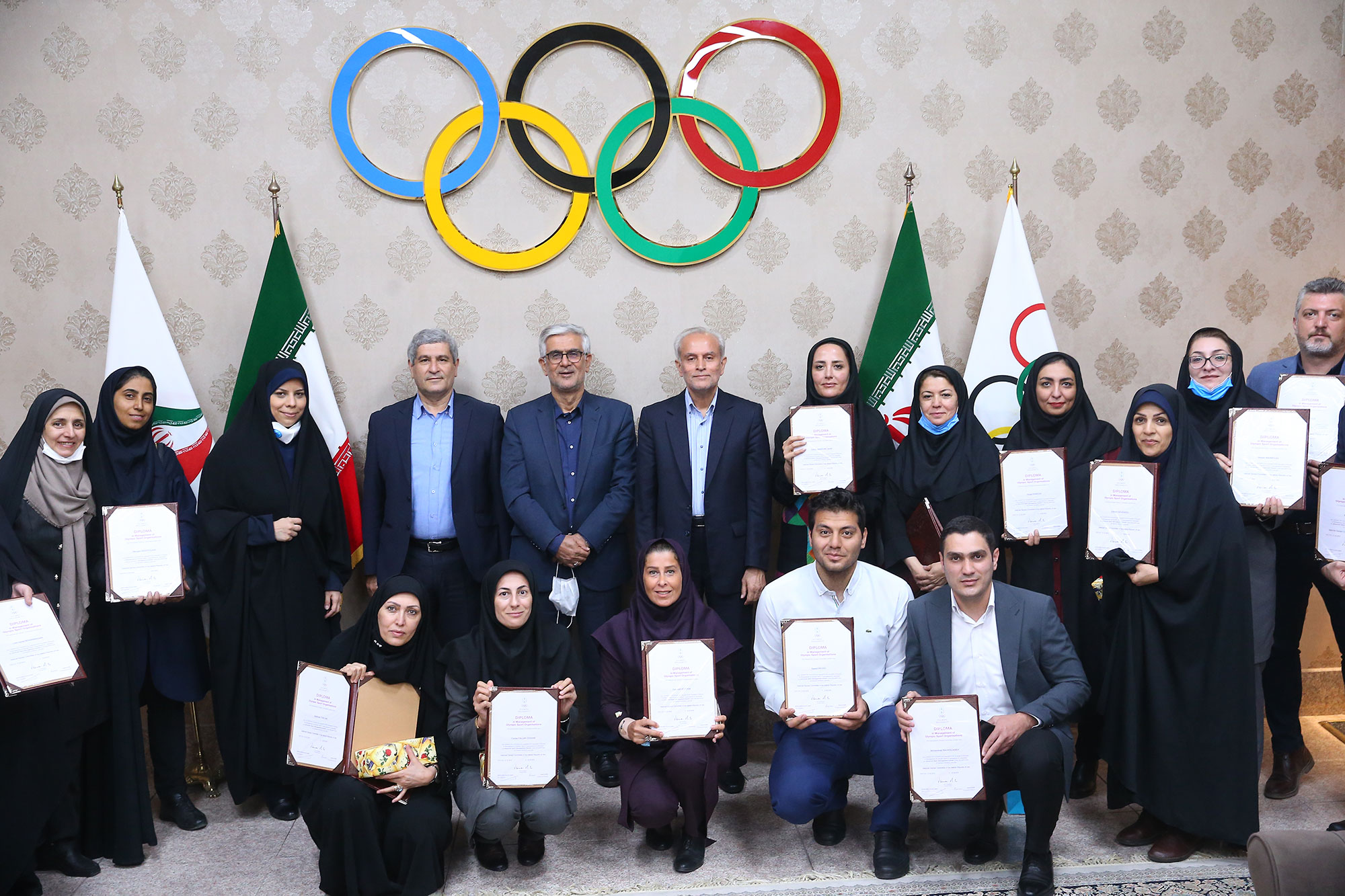 مراسم اختتامیه دوره مدیریت پیشرفته ورزشی 36