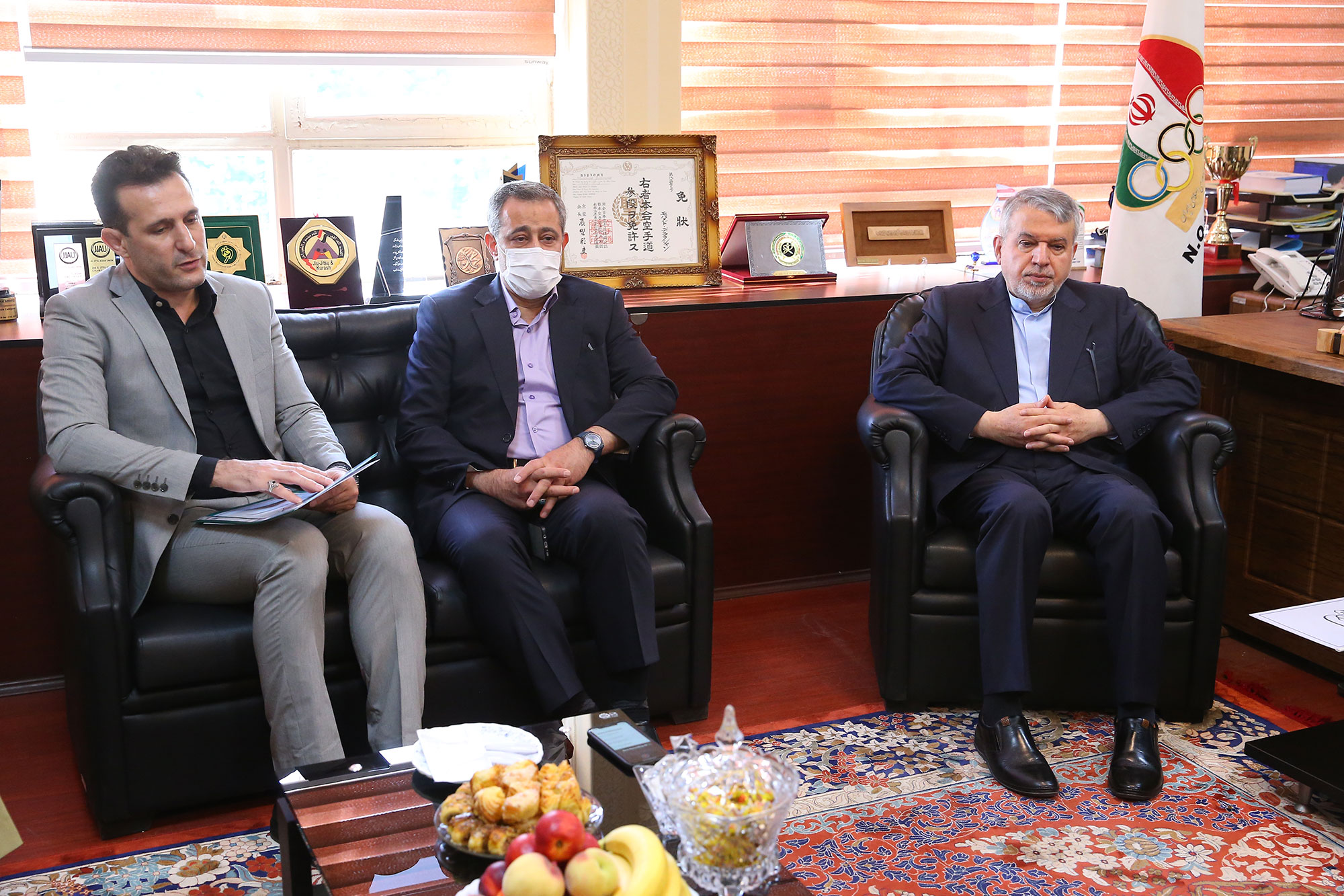 دیدار مسئولین کمیته ملی المپیک از فدراسیون های جودو، تیرو کمان و جانبازان و معلولین 3