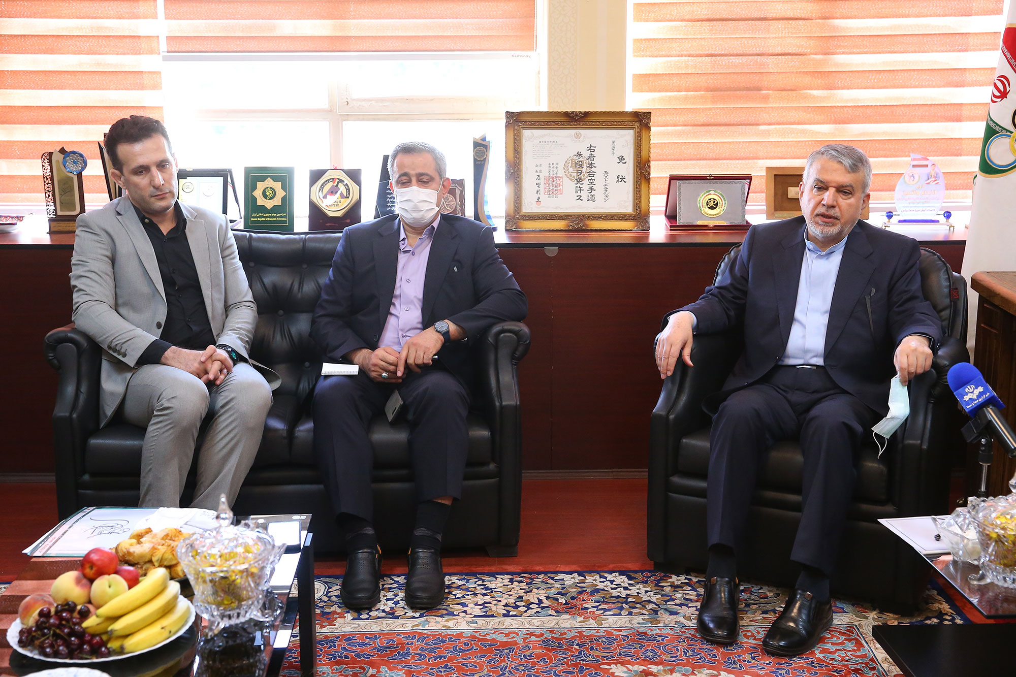 دیدار مسئولین کمیته ملی المپیک از فدراسیون های جودو، تیرو کمان و جانبازان و معلولین 5