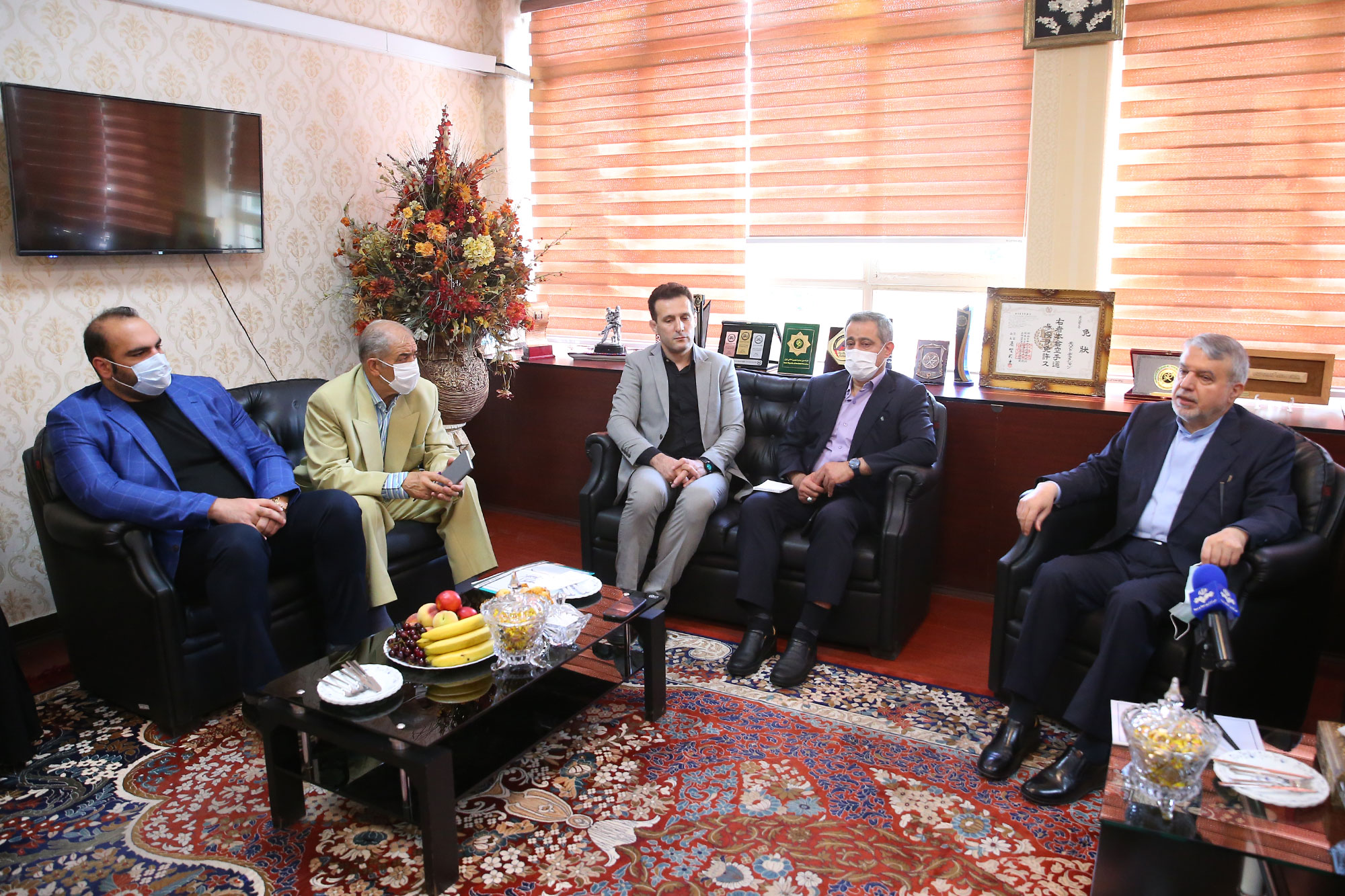 دیدار مسئولین کمیته ملی المپیک از فدراسیون های جودو، تیرو کمان و جانبازان و معلولین 6