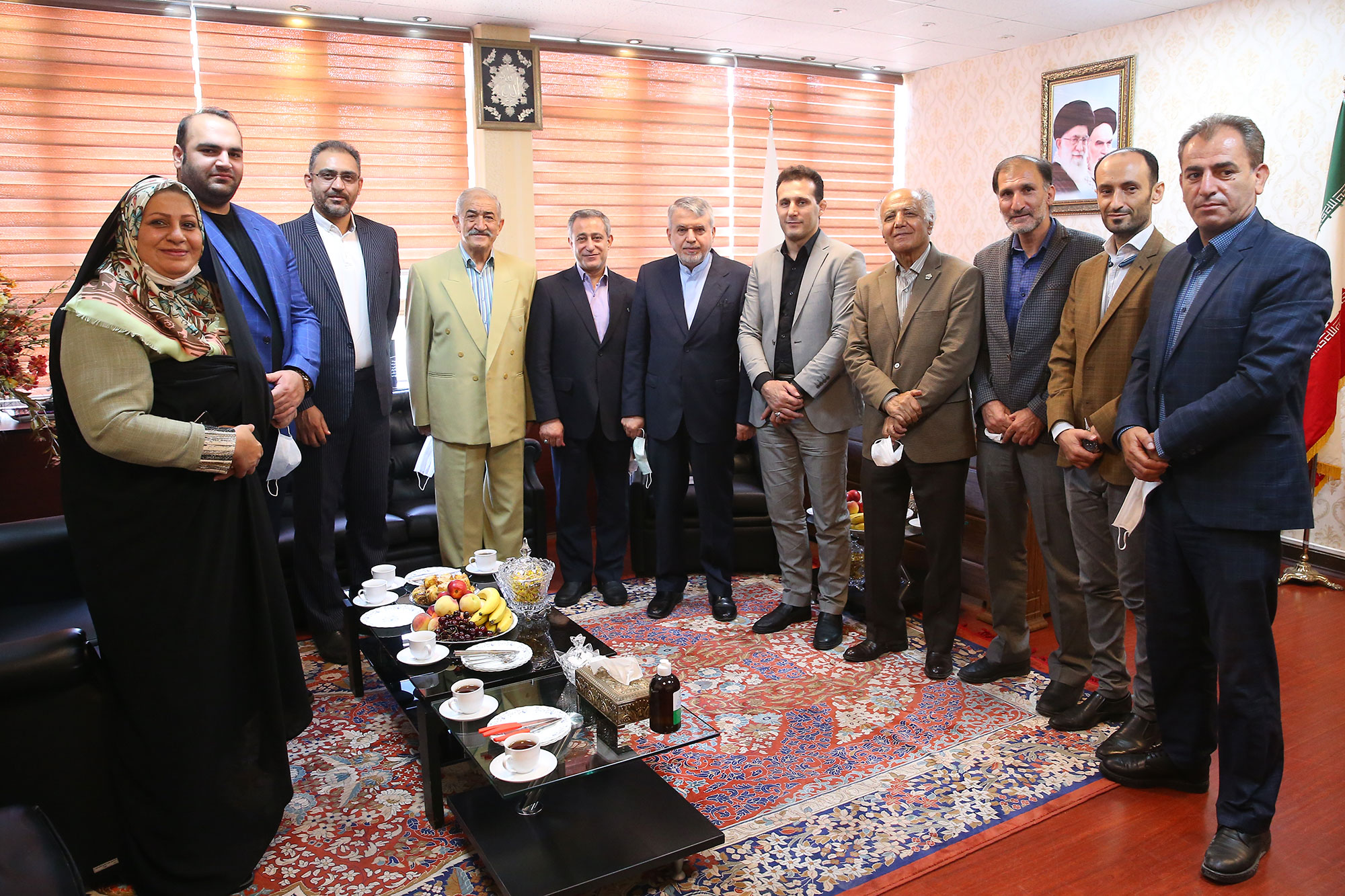 دیدار مسئولین کمیته ملی المپیک از فدراسیون های جودو، تیرو کمان و جانبازان و معلولین 7