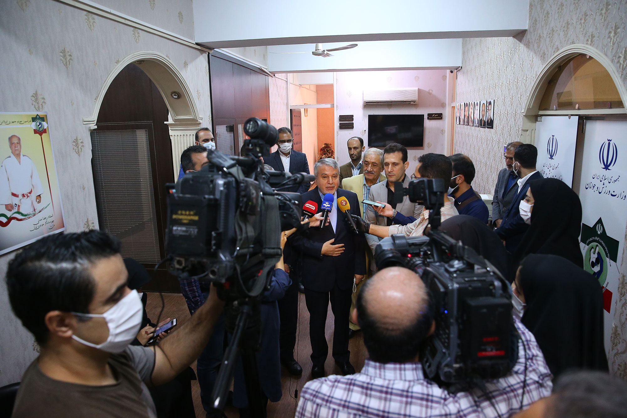 دیدار مسئولین کمیته ملی المپیک از فدراسیون های جودو، تیرو کمان و جانبازان و معلولین 8