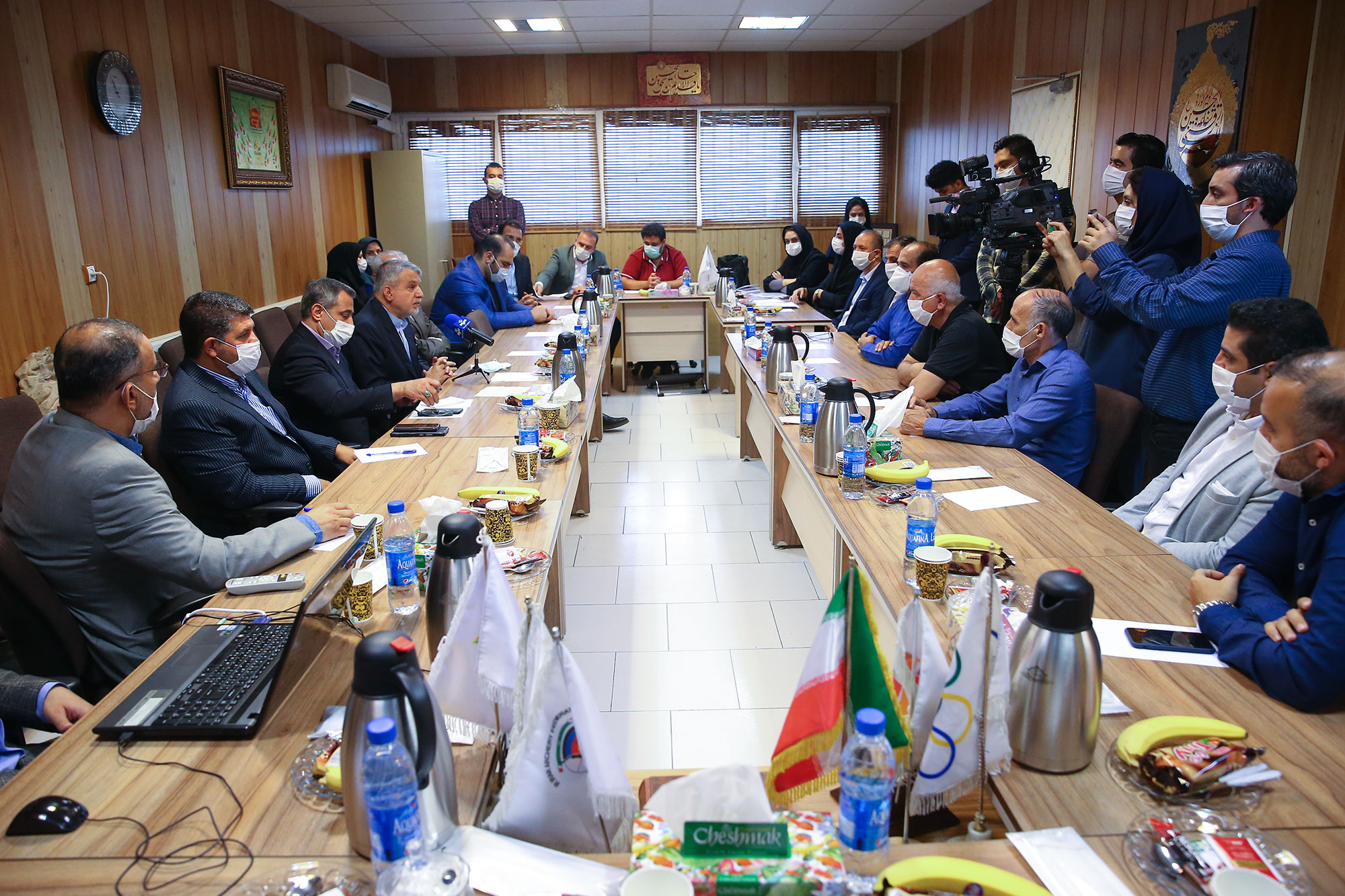 دیدار مسئولین کمیته ملی المپیک از فدراسیون های جودو، تیرو کمان و جانبازان و معلولین 17