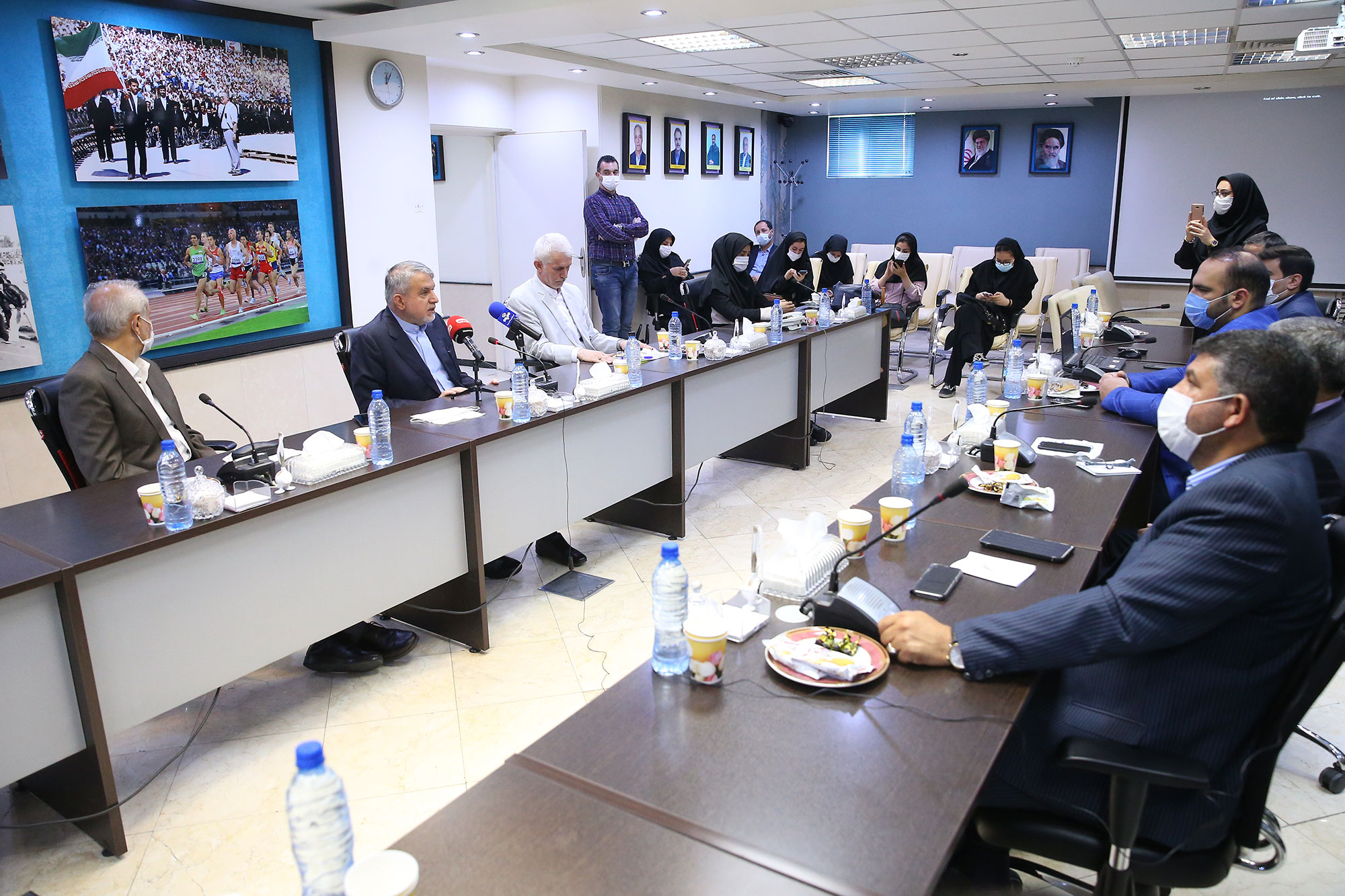 دیدار مسئولین کمیته ملی المپیک از فدراسیون های جودو، تیرو کمان و جانبازان و معلولین 29