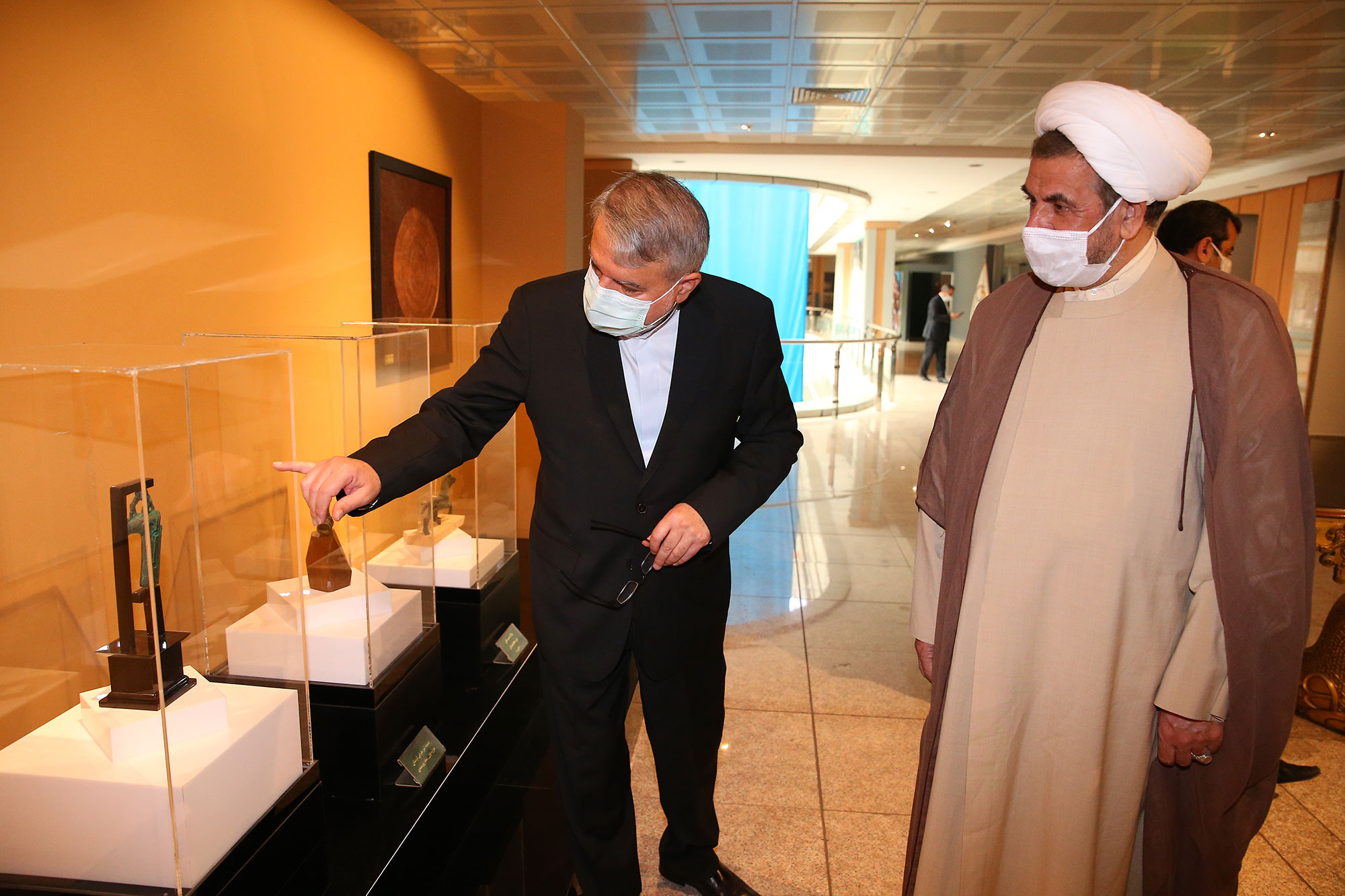 بازدید رییس سازمان بازرسی کل کشور از موزه ملی ورزش،المپیک و پارالمپیک 2