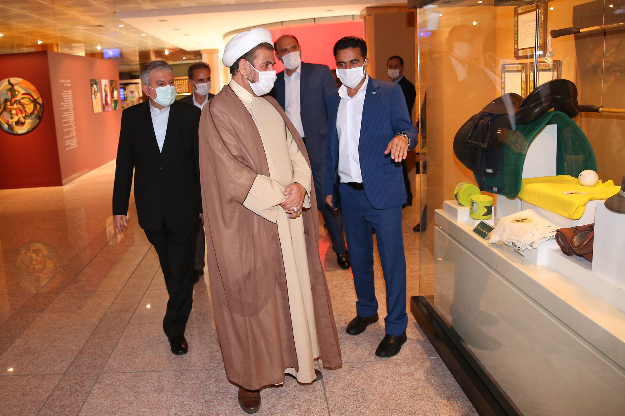 بازدید رییس سازمان بازرسی کل کشور از موزه ملی ورزش،المپیک و پارالمپیک 4