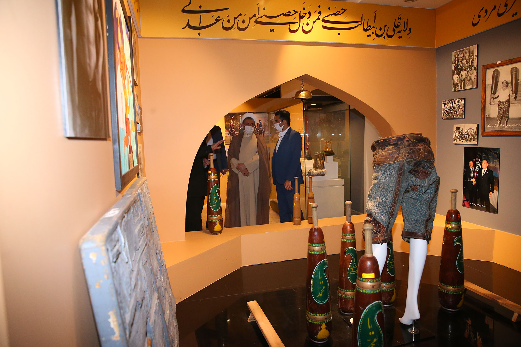 بازدید رییس سازمان بازرسی کل کشور از موزه ملی ورزش،المپیک و پارالمپیک 5