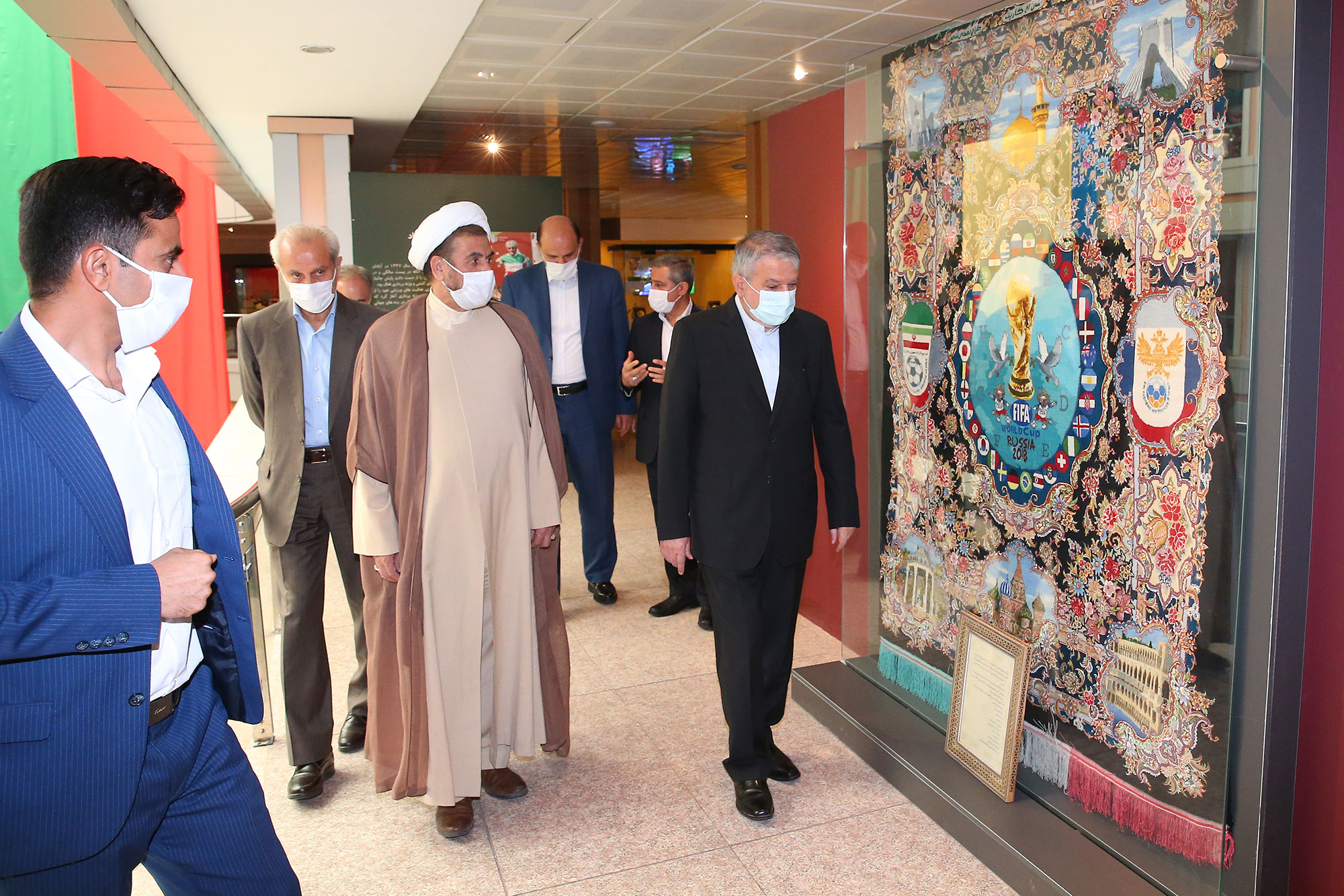 بازدید رییس سازمان بازرسی کل کشور از موزه ملی ورزش،المپیک و پارالمپیک 8