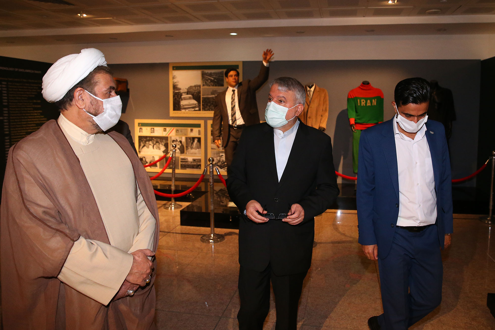 بازدید رییس سازمان بازرسی کل کشور از موزه ملی ورزش،المپیک و پارالمپیک 12