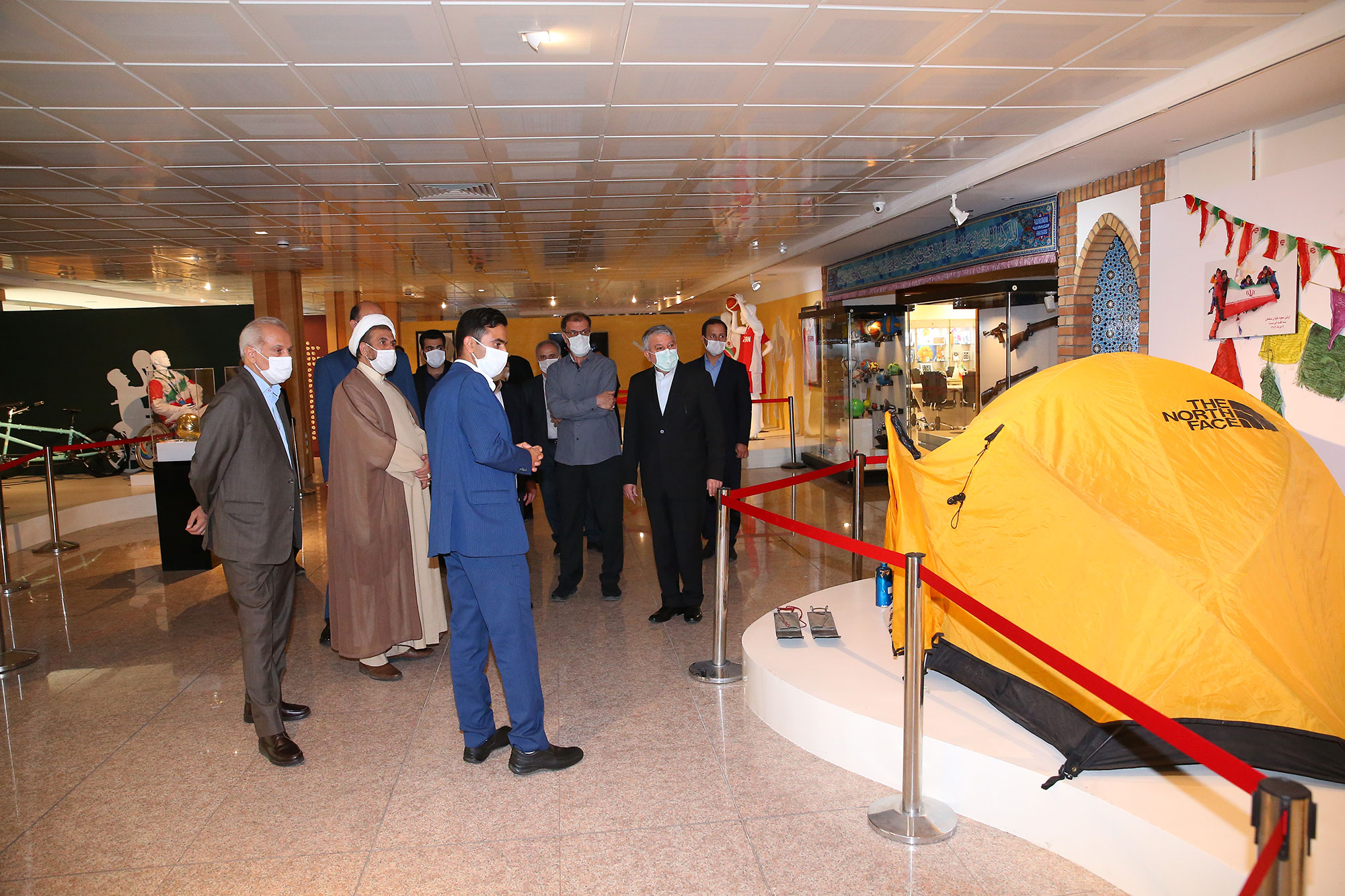 بازدید رییس سازمان بازرسی کل کشور از موزه ملی ورزش،المپیک و پارالمپیک 14