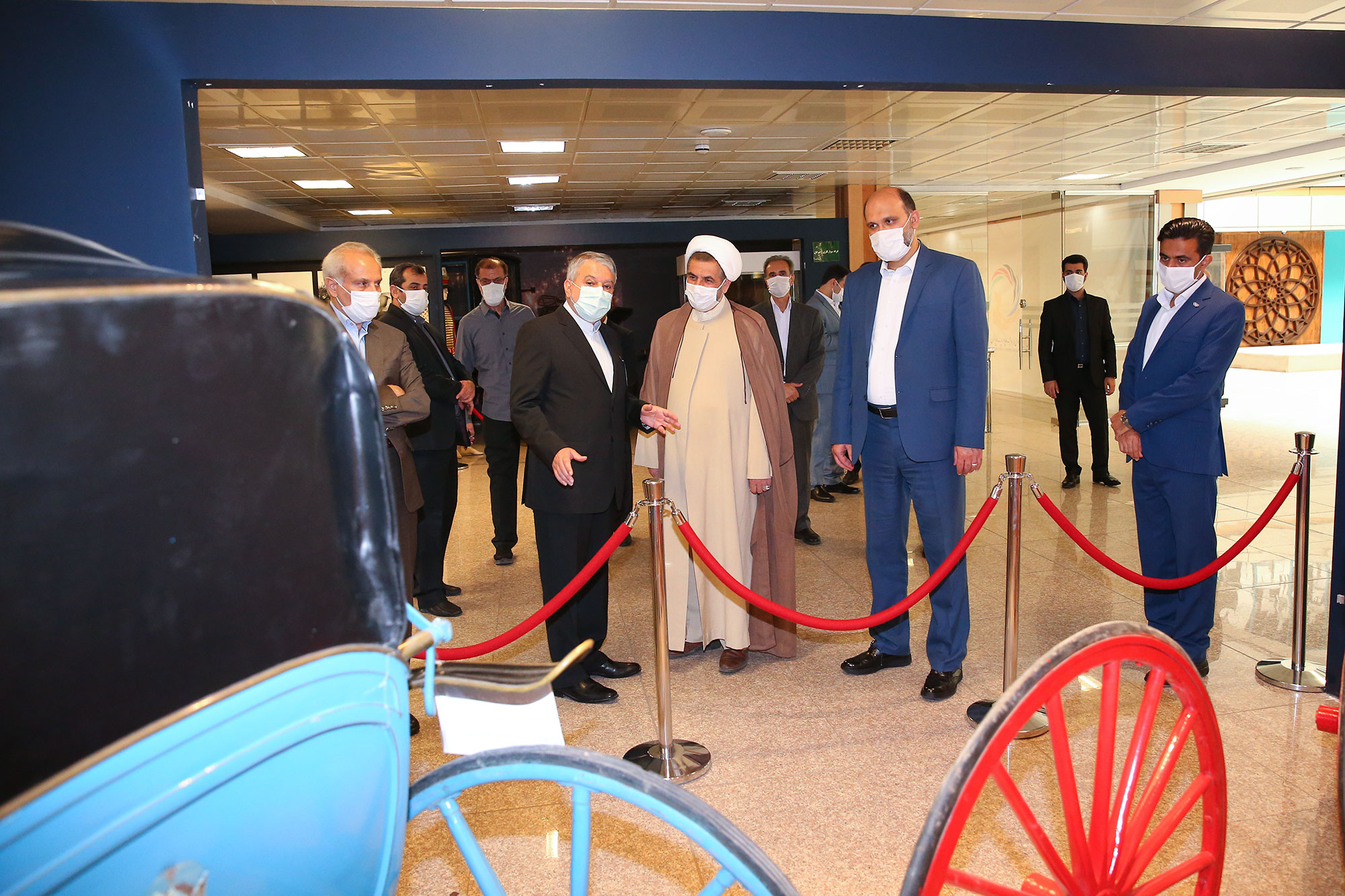 بازدید رییس سازمان بازرسی کل کشور از موزه ملی ورزش،المپیک و پارالمپیک 20