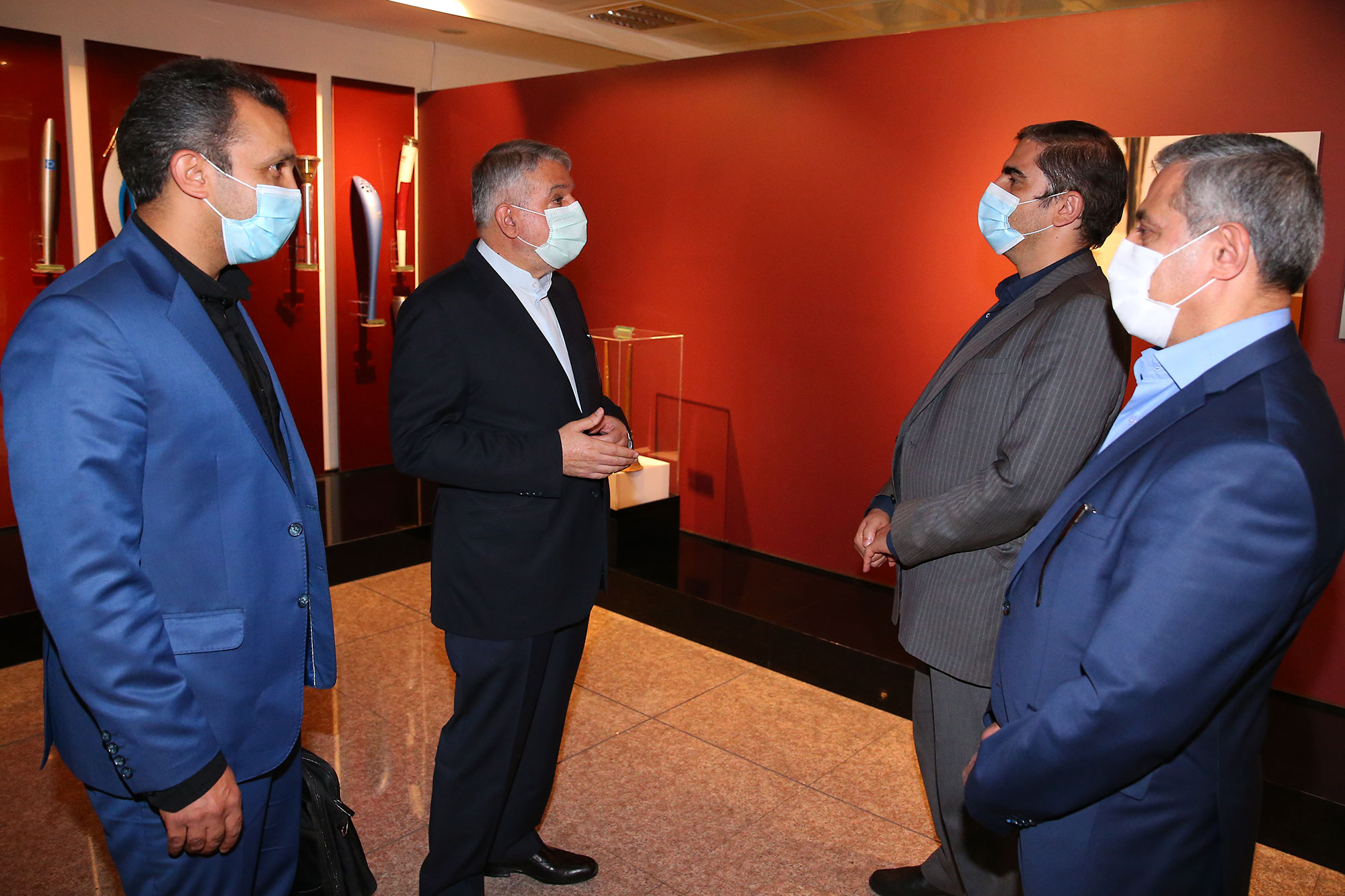 بازدید رییس کمیسیون ورزش مجلس شورای اسلامی از موزه ملی ورزش،المپیک و پارالمپیک 6