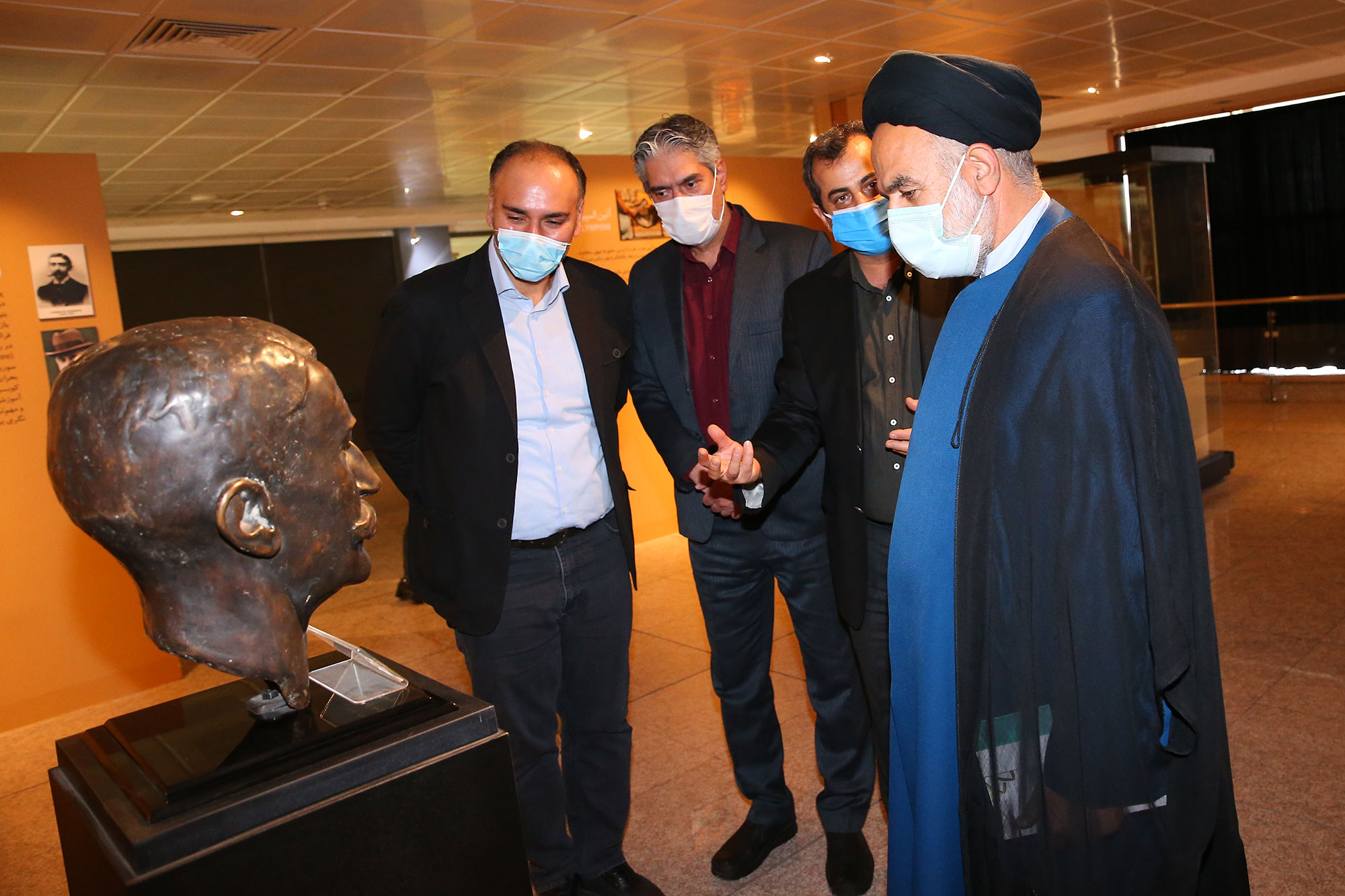 بازدید مدیرکل تربیت بدنی زندان های کشور از موزه ملی ورزش، المپیک و پارالمپیک 14