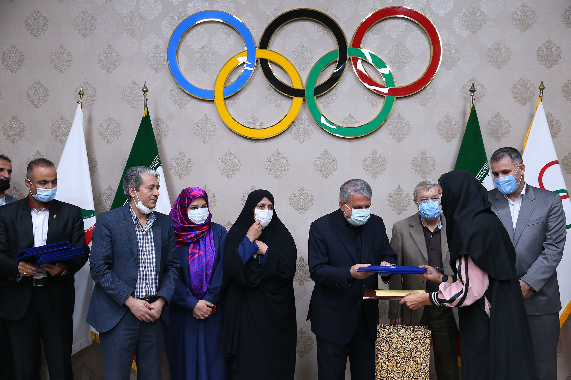 مراسم تقدیر از رکوردشکنان دوومیدانی کشور 22