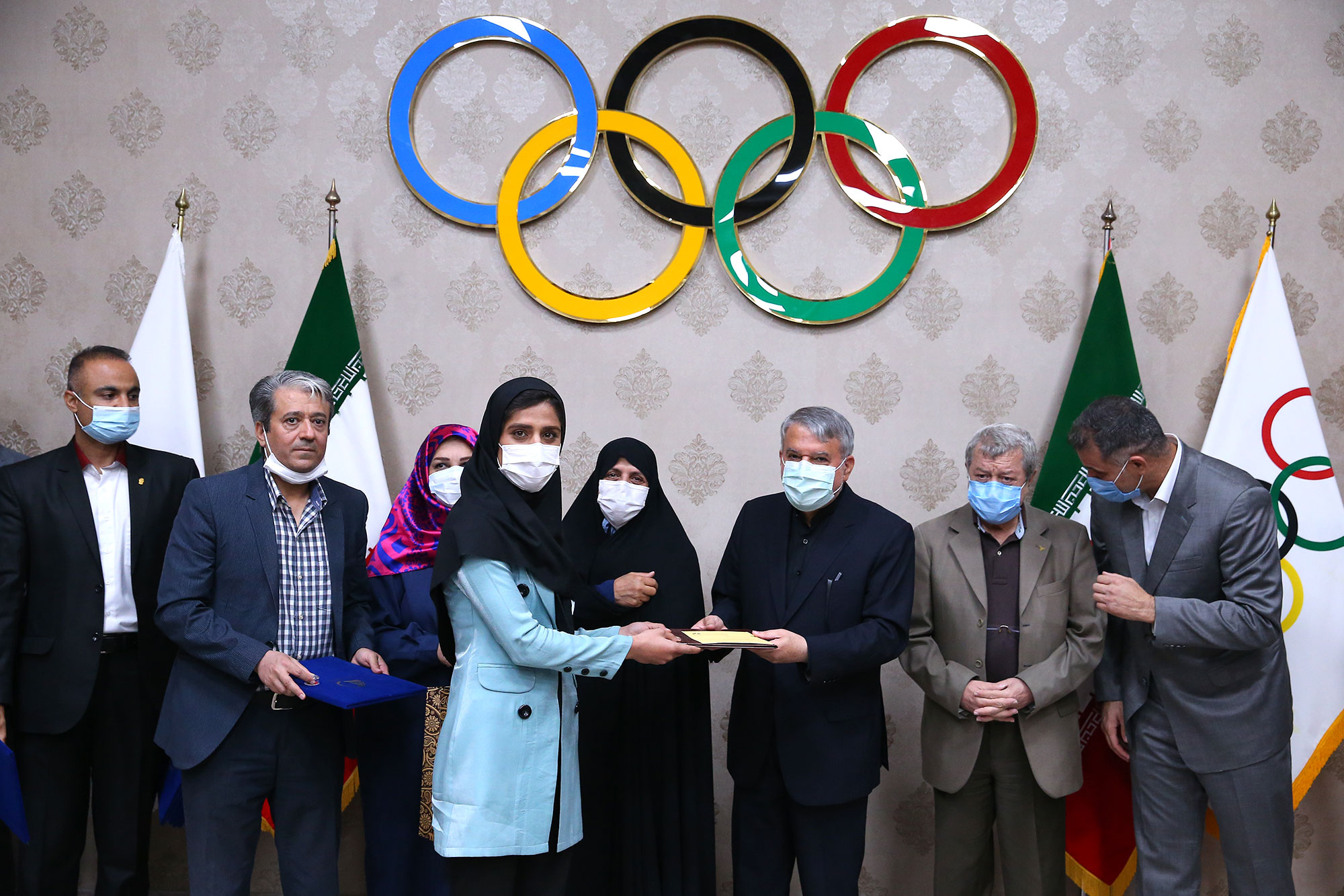 مراسم تقدیر از رکوردشکنان دوومیدانی کشور 24