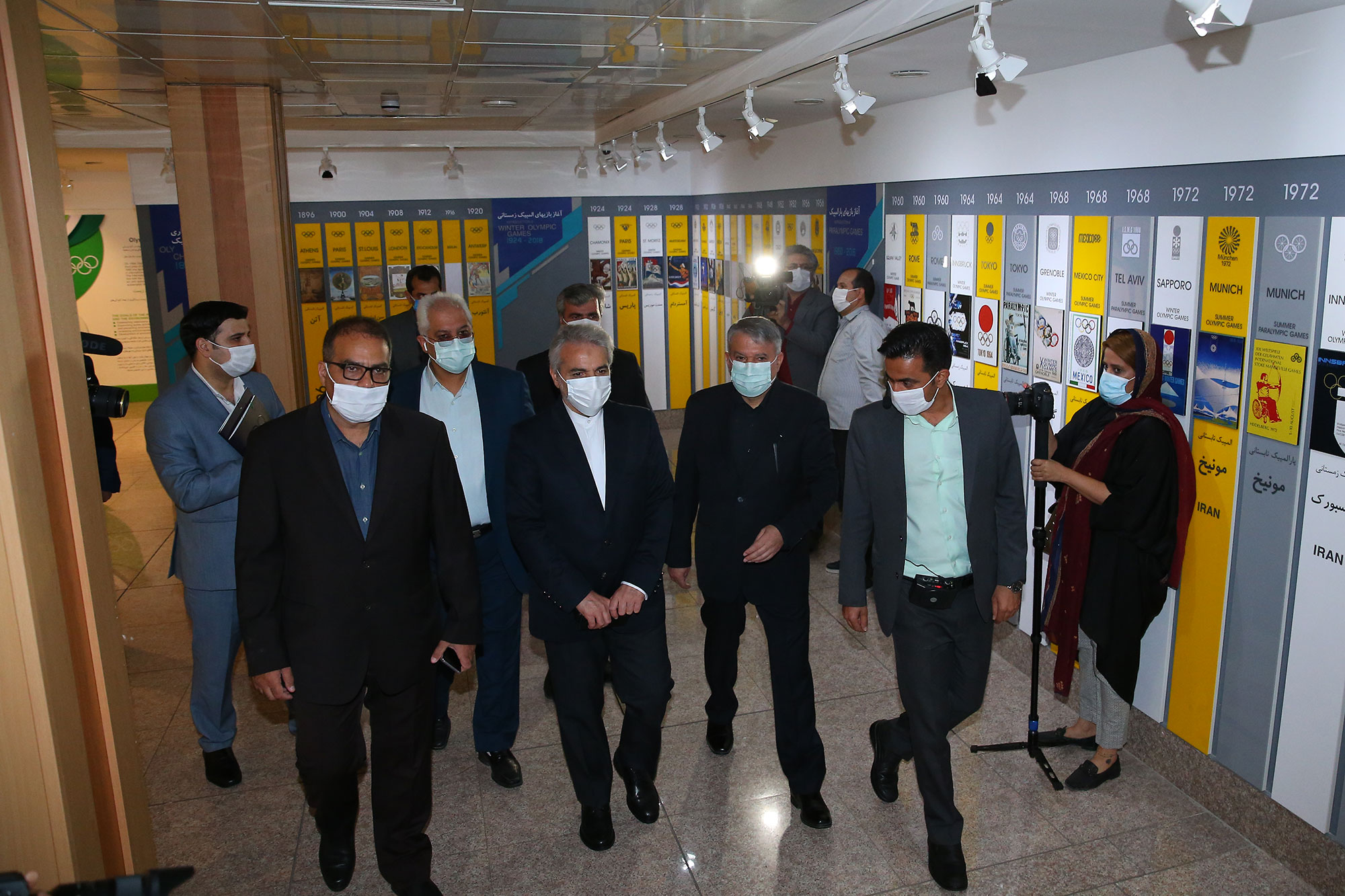 بازدید دکتر نوبخت از موزه ملی ورزش، المپیک و پارالمپیک 6