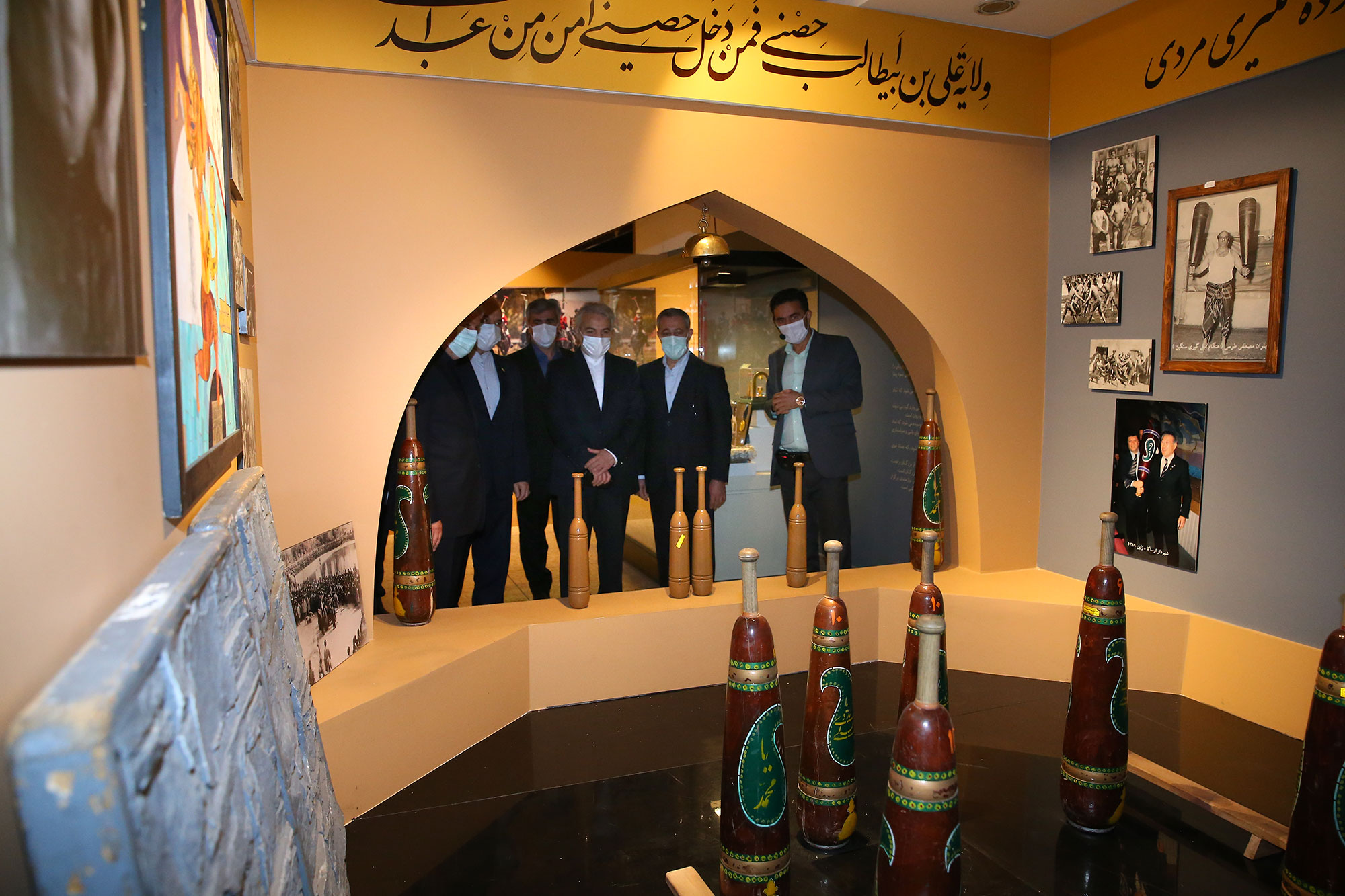 بازدید دکتر نوبخت از موزه ملی ورزش، المپیک و پارالمپیک 7