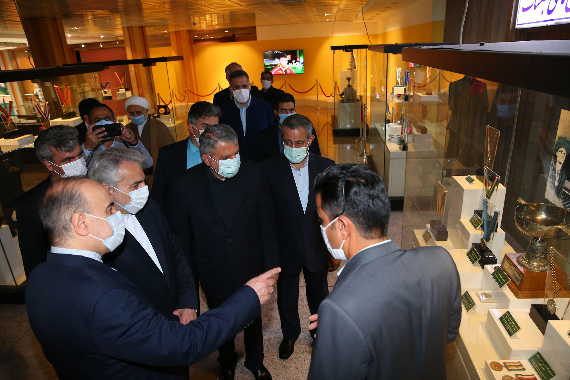 بازدید دکتر نوبخت از موزه ملی ورزش، المپیک و پارالمپیک 9