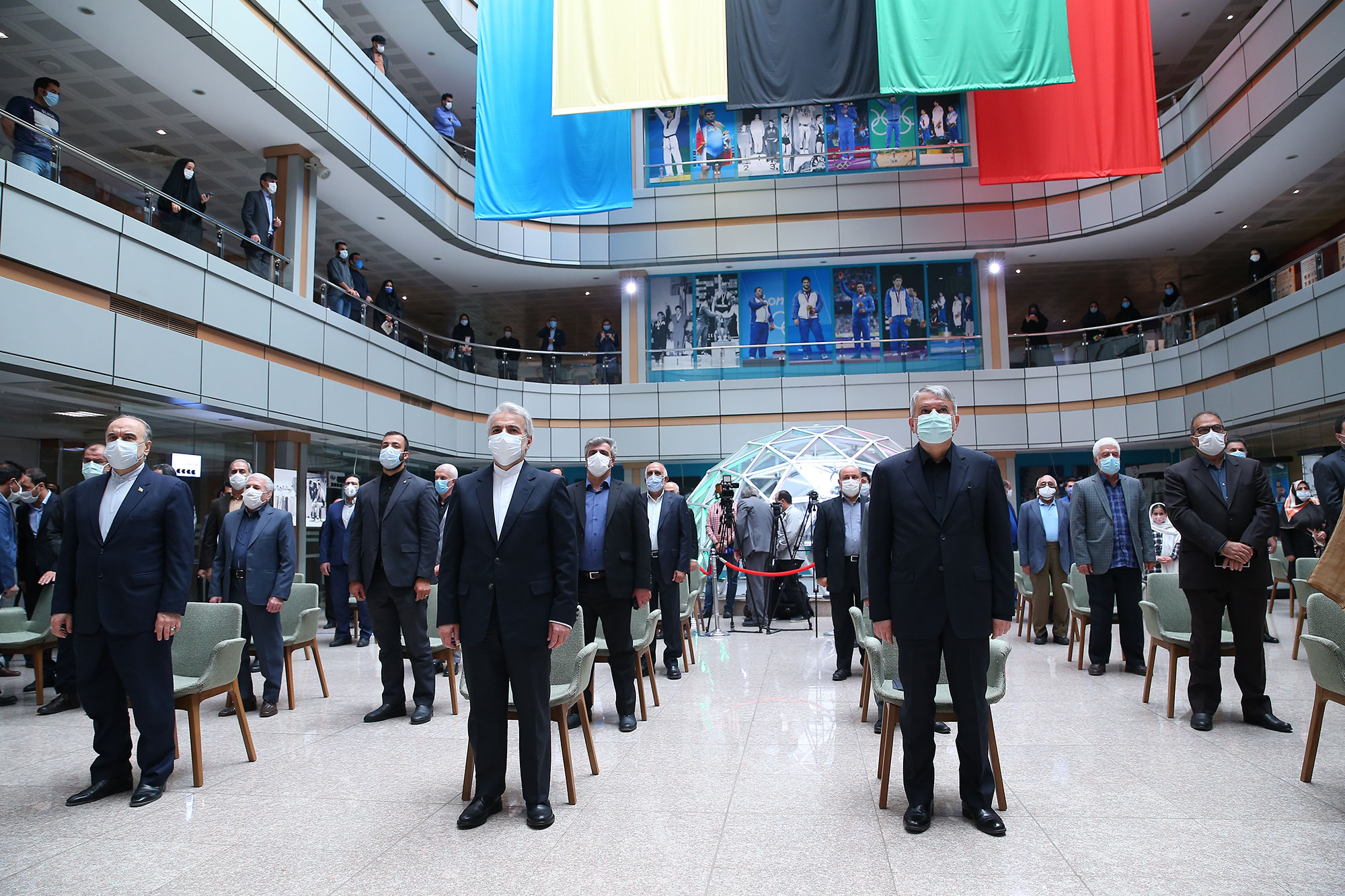 آیین رونمایی از تندیس مدال آوران المپیک و پارالمپیک 1