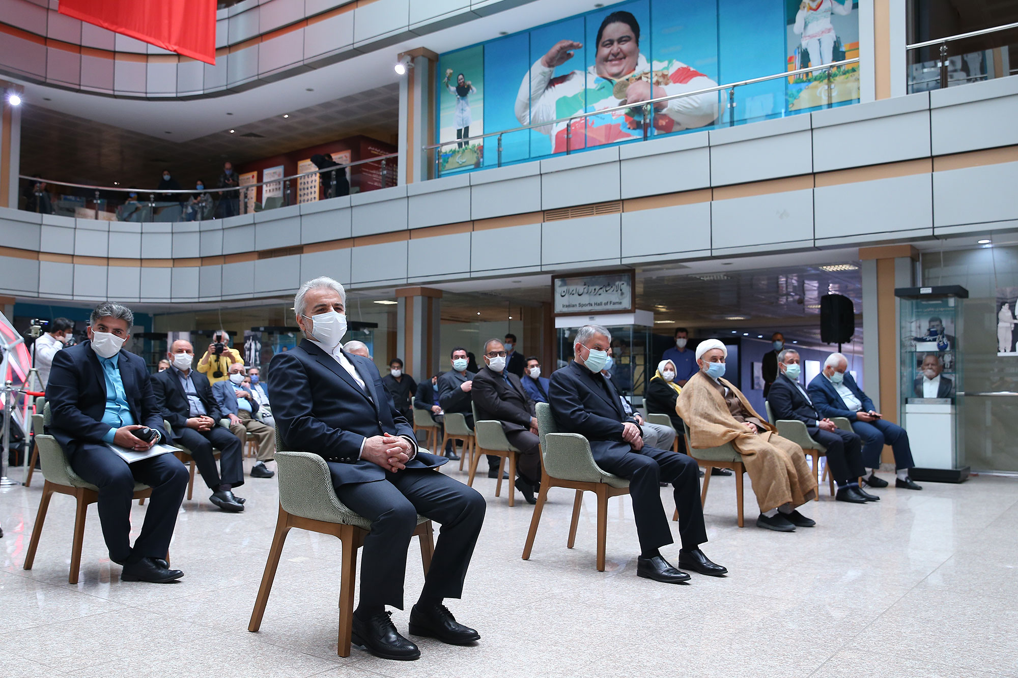 آیین رونمایی از تندیس مدال آوران المپیک و پارالمپیک 4