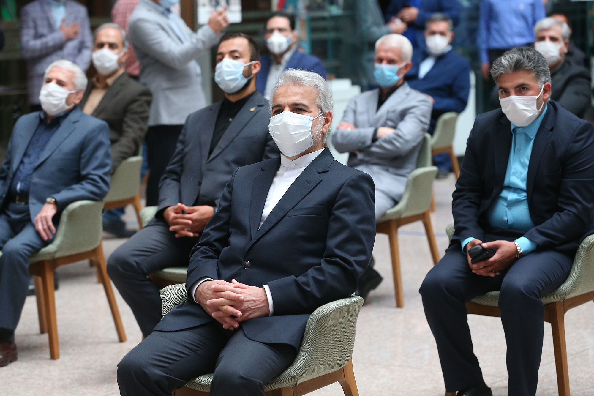 آیین رونمایی از تندیس مدال آوران المپیک و پارالمپیک 12