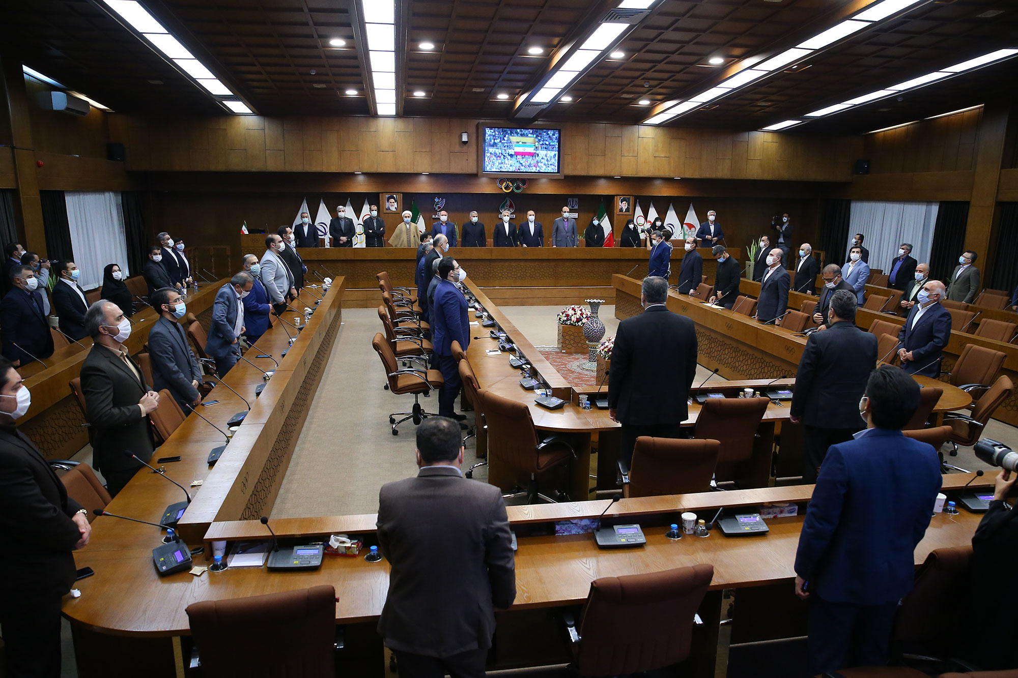 نشست صمیمانه دکتر نوبخت با مسئولین ورزش کشور 6