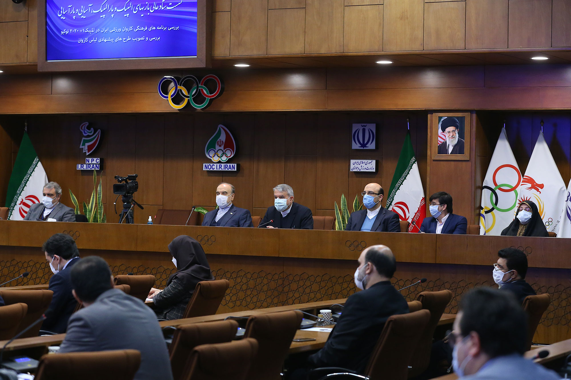 نشست ستاد عالی بازیهای المپیک،پارالمپیک و آسیایی و پارآسیایی 7