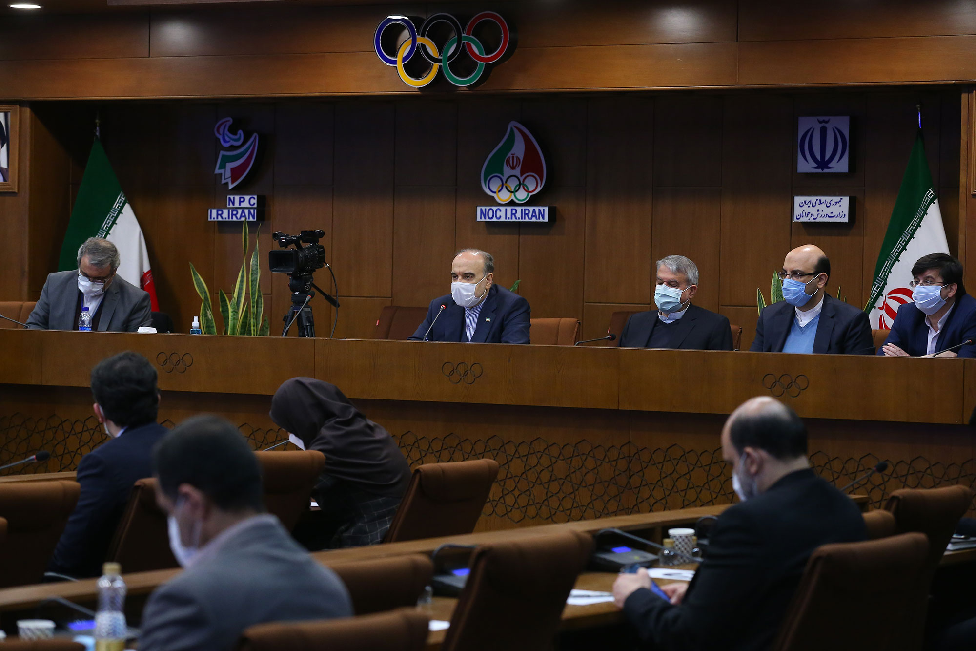 نشست ستاد عالی بازیهای المپیک،پارالمپیک و آسیایی و پارآسیایی 23