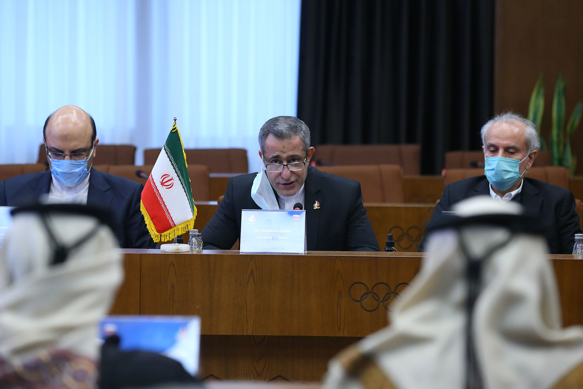 نشست مسئولان ورزش کشور با هیئت ورزشی کشور قطر 4