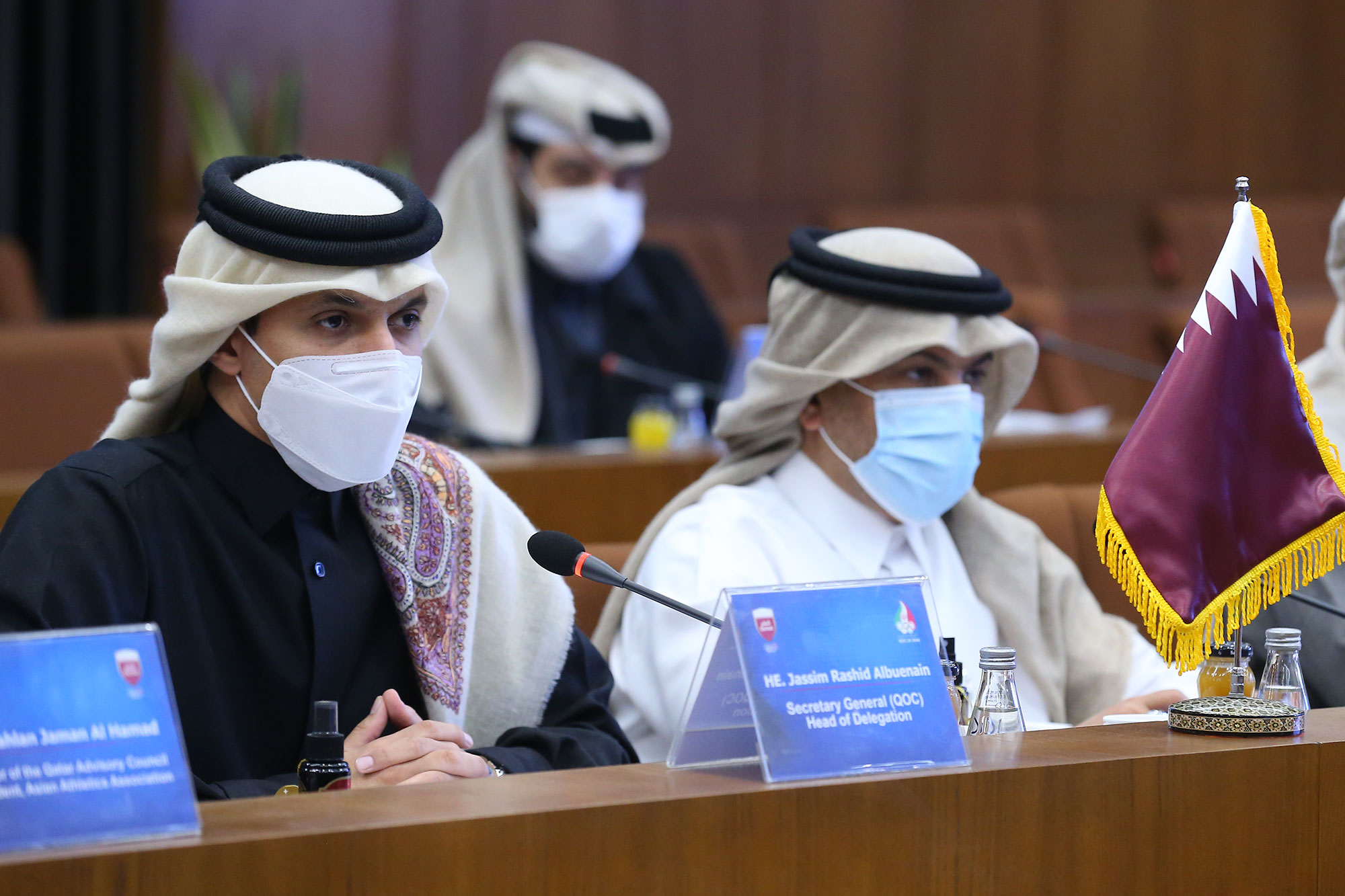 نشست مسئولان ورزش کشور با هیئت ورزشی کشور قطر 9