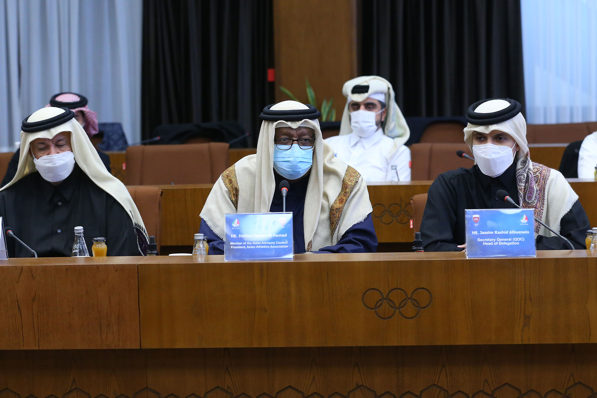 نشست مسئولان ورزش کشور با هیئت ورزشی کشور قطر 11