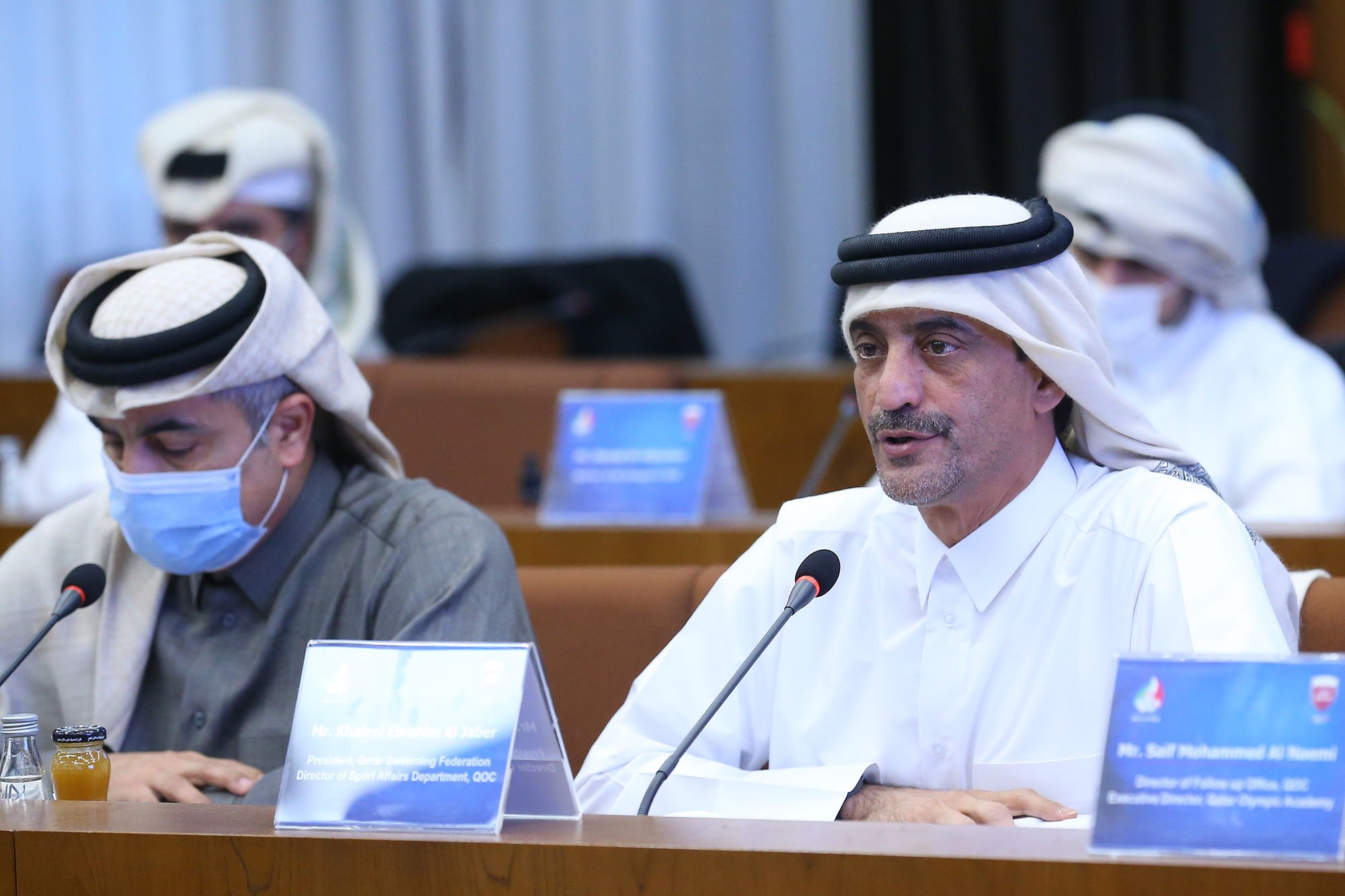 نشست مسئولان ورزش کشور با هیئت ورزشی کشور قطر 14