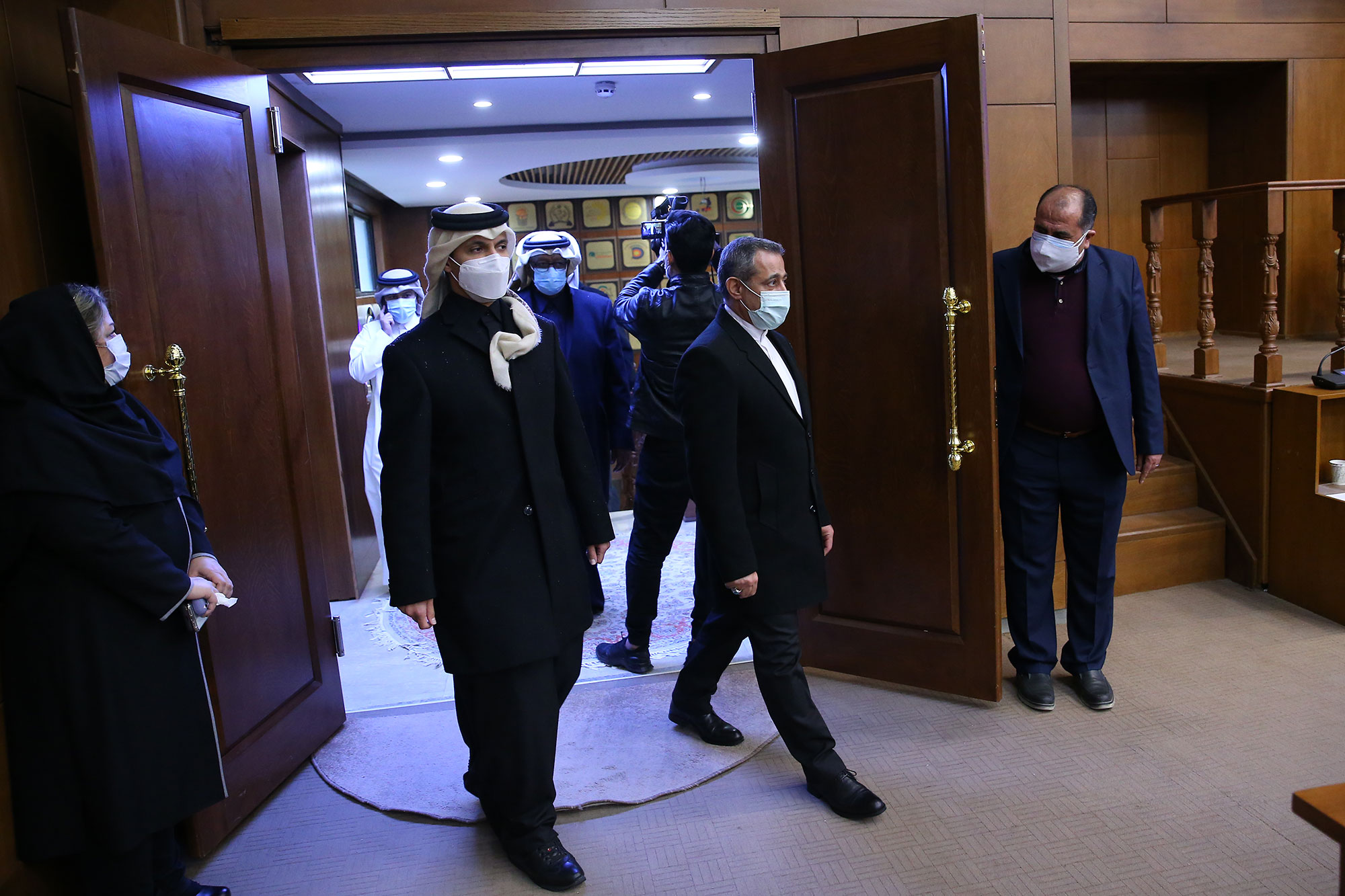 نشست مسئولان ورزش کشور با هیئت ورزشی کشور قطر 23