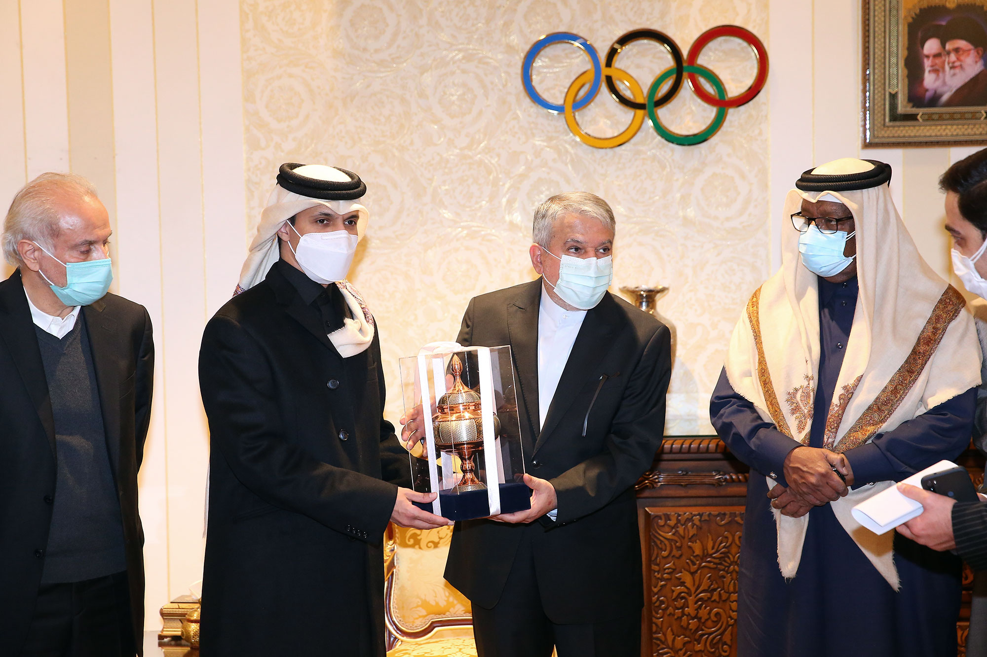 دیدار ریاست کمیته ملی المپیک با هیئت ورزشی کشور قطر 7