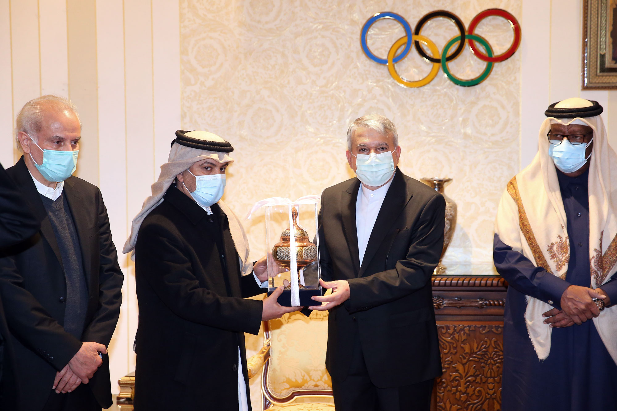 دیدار ریاست کمیته ملی المپیک با هیئت ورزشی کشور قطر 9