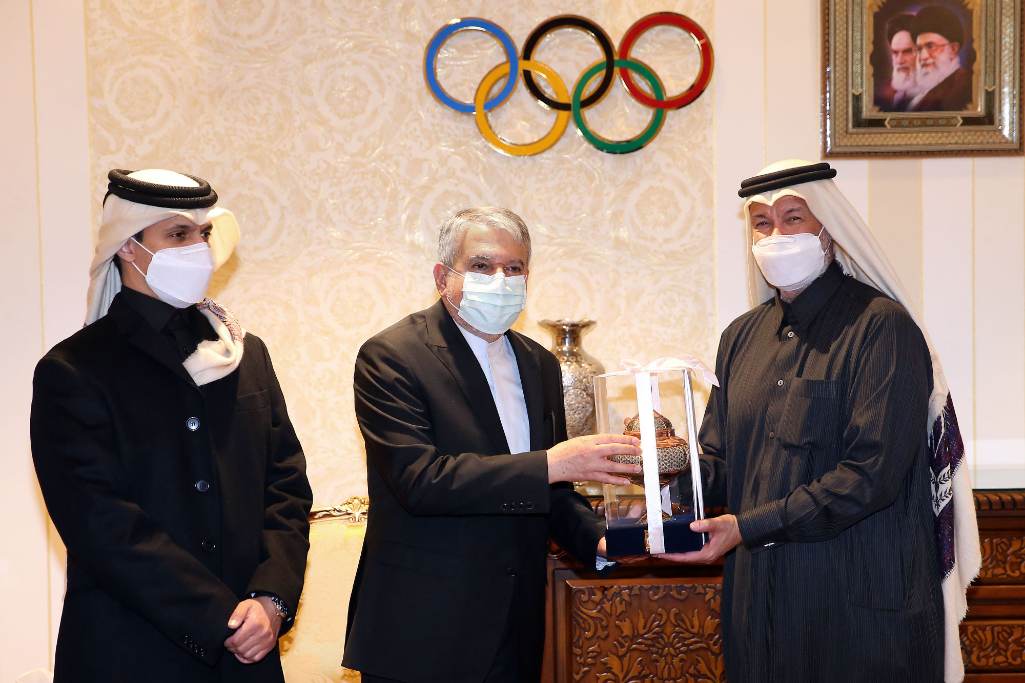 دیدار ریاست کمیته ملی المپیک با هیئت ورزشی کشور قطر 10