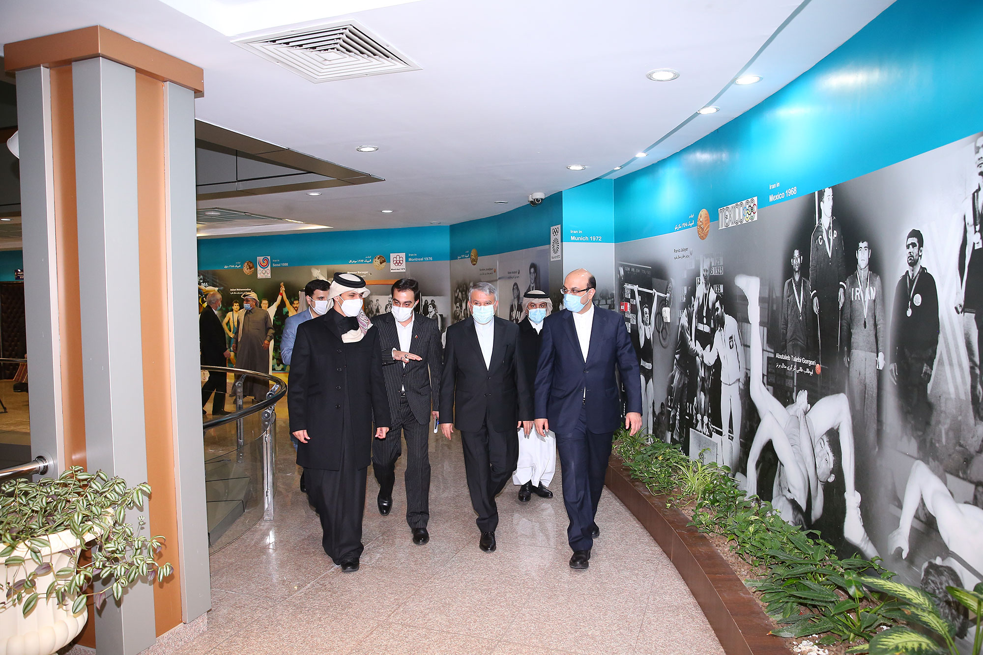 دیدار ریاست کمیته ملی المپیک با هیئت ورزشی کشور قطر 13