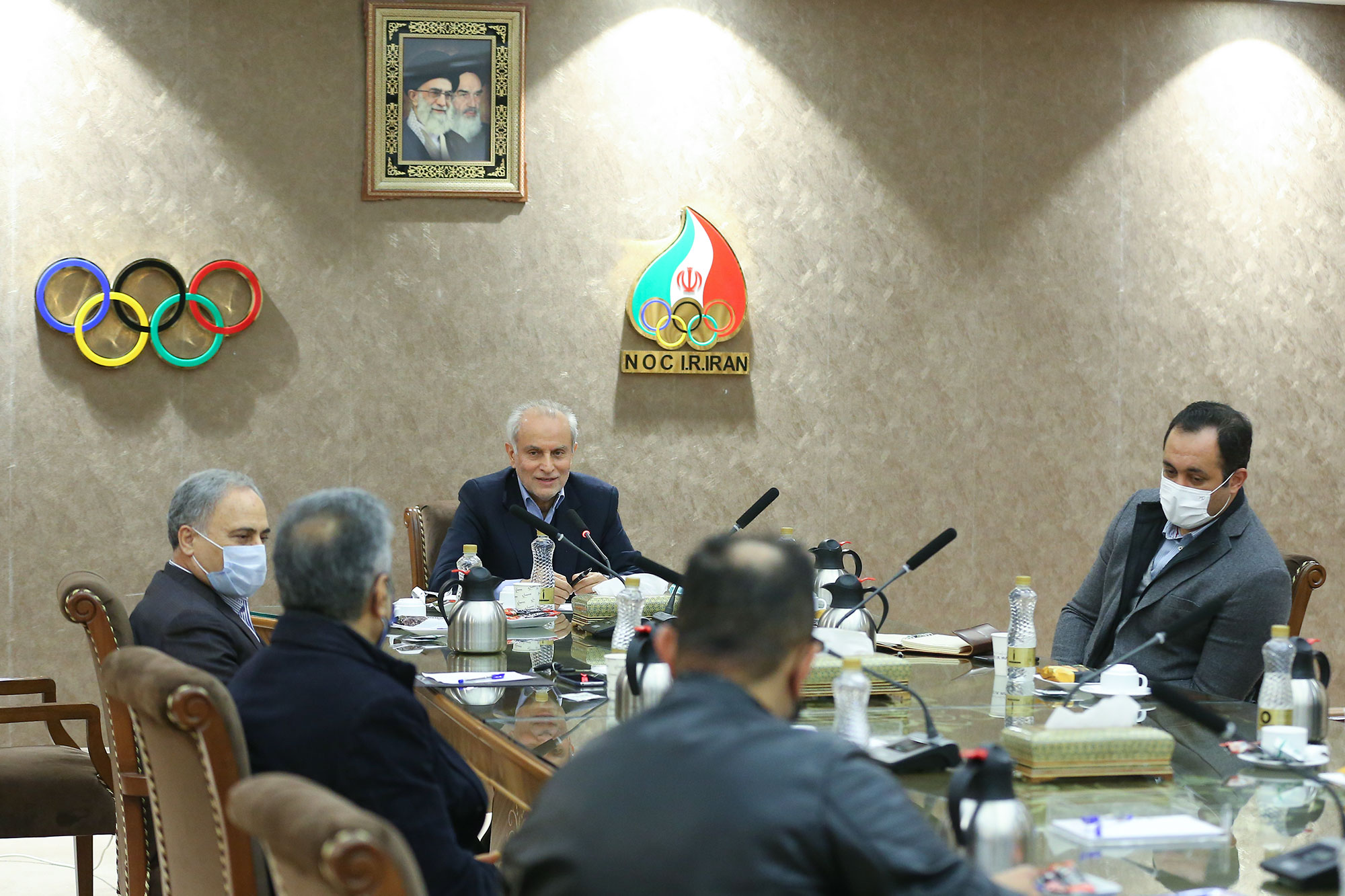 نشست کادر سرپرستی المپیک توکیو با فدراسیونهای کاراته، دوومیدانی و شمشیربازی 4