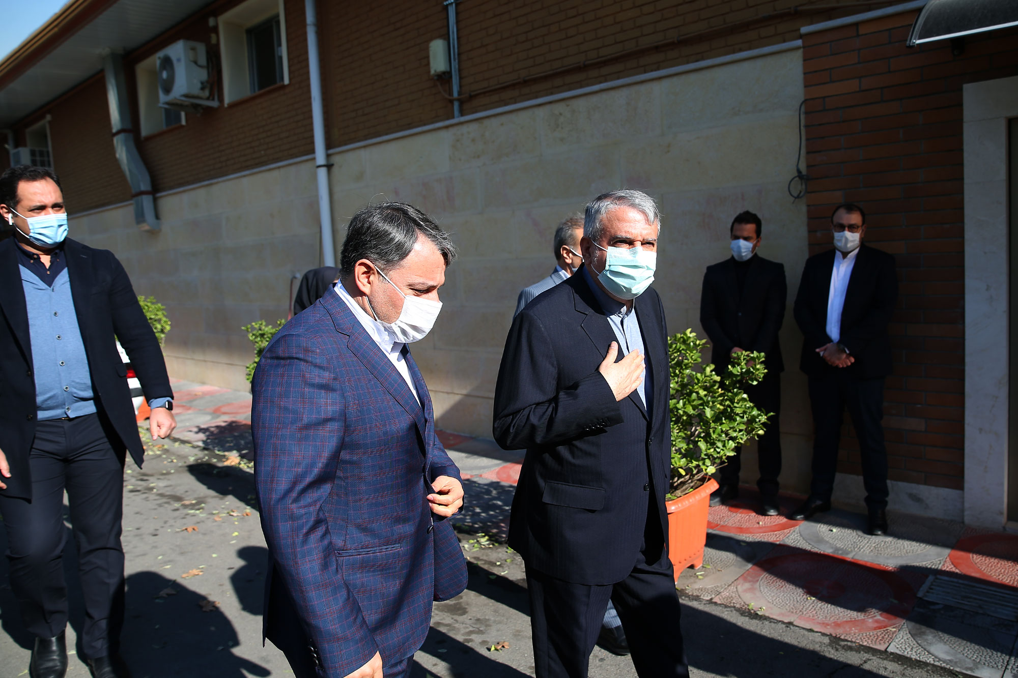 بازدید ریاست کمیته ملی المپیک از فدراسیون های کشتی و تنیس 1