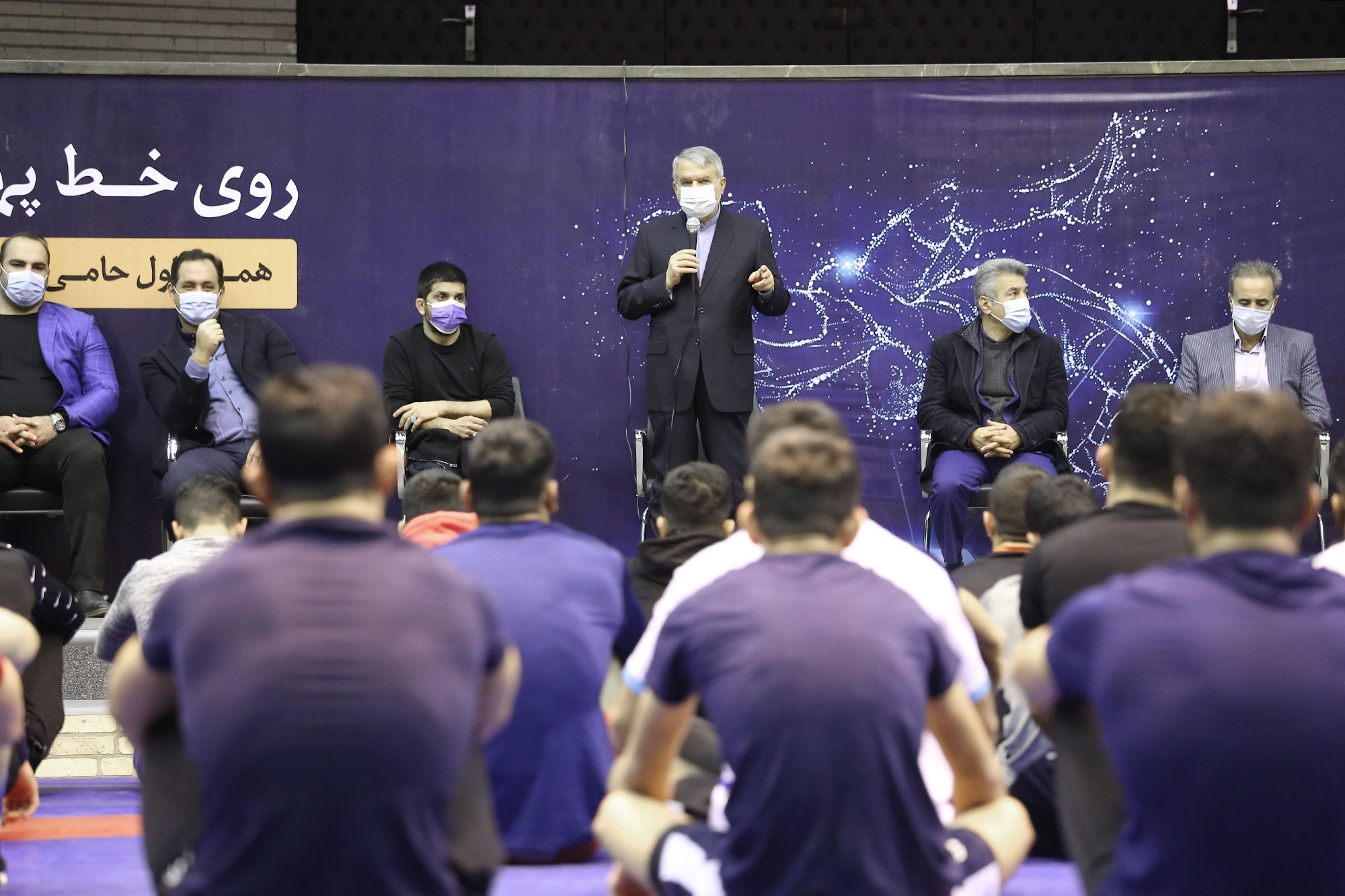 بازدید ریاست کمیته ملی المپیک از فدراسیون های کشتی و تنیس 20