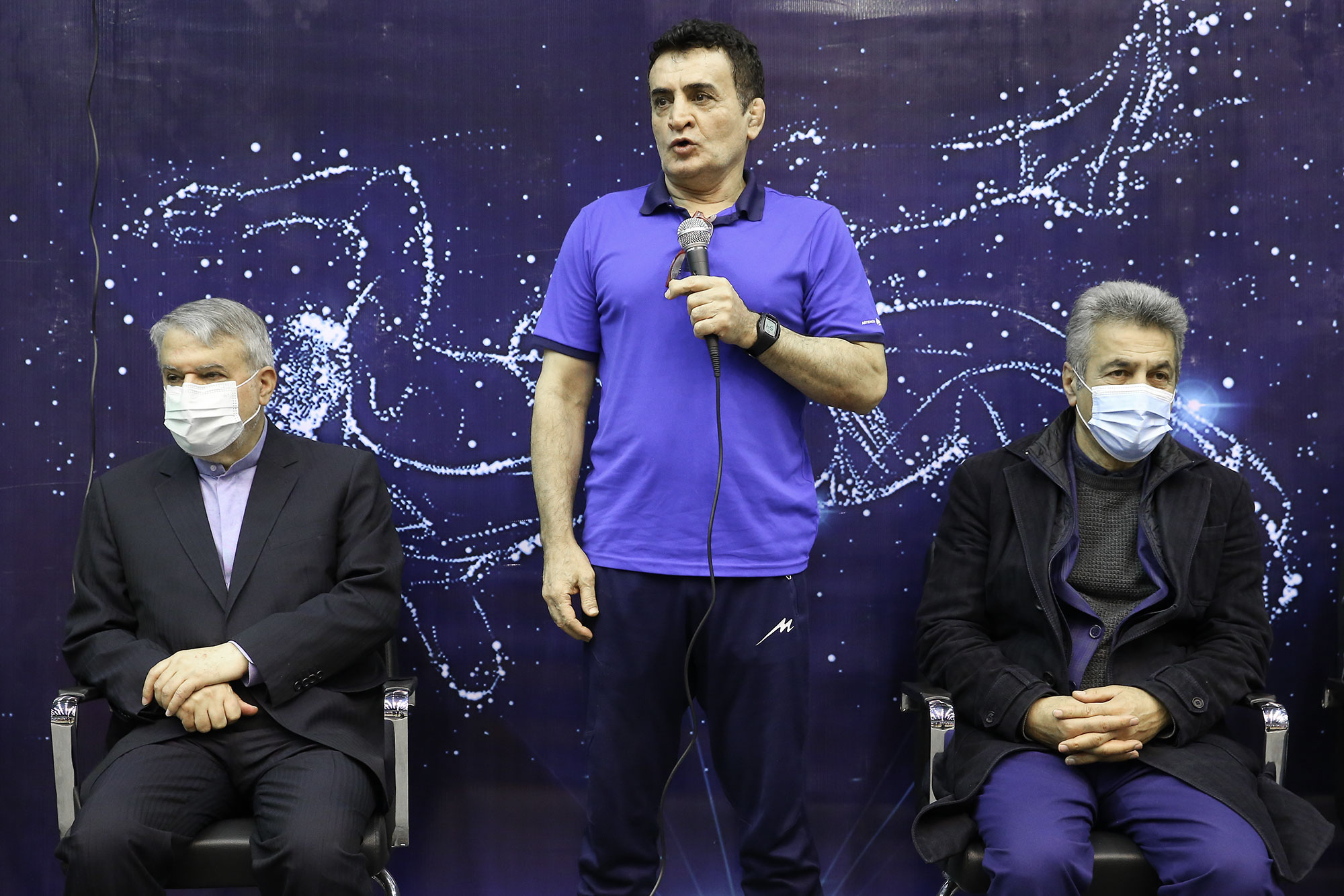 بازدید ریاست کمیته ملی المپیک از فدراسیون های کشتی و تنیس 26