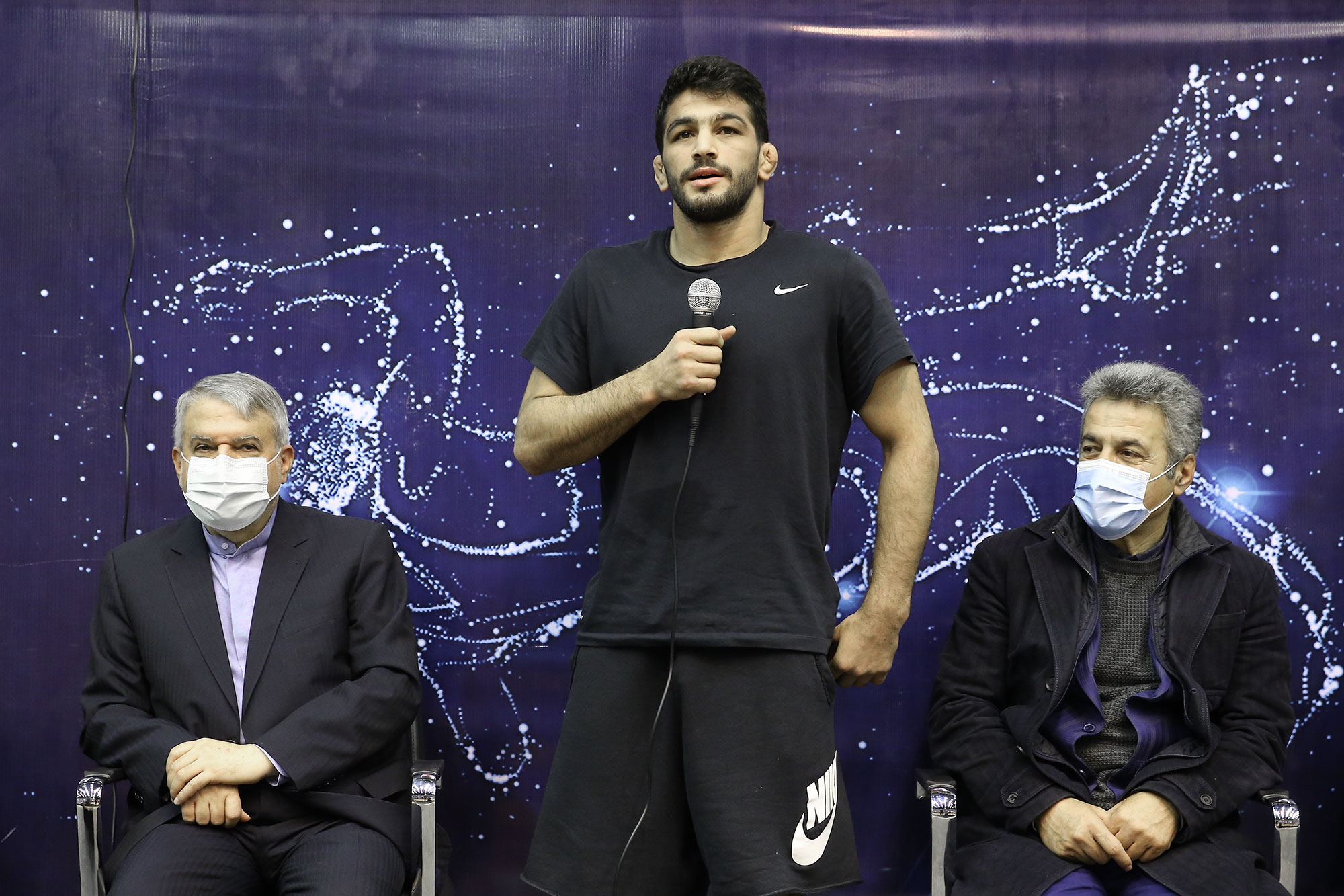 بازدید ریاست کمیته ملی المپیک از فدراسیون های کشتی و تنیس 28