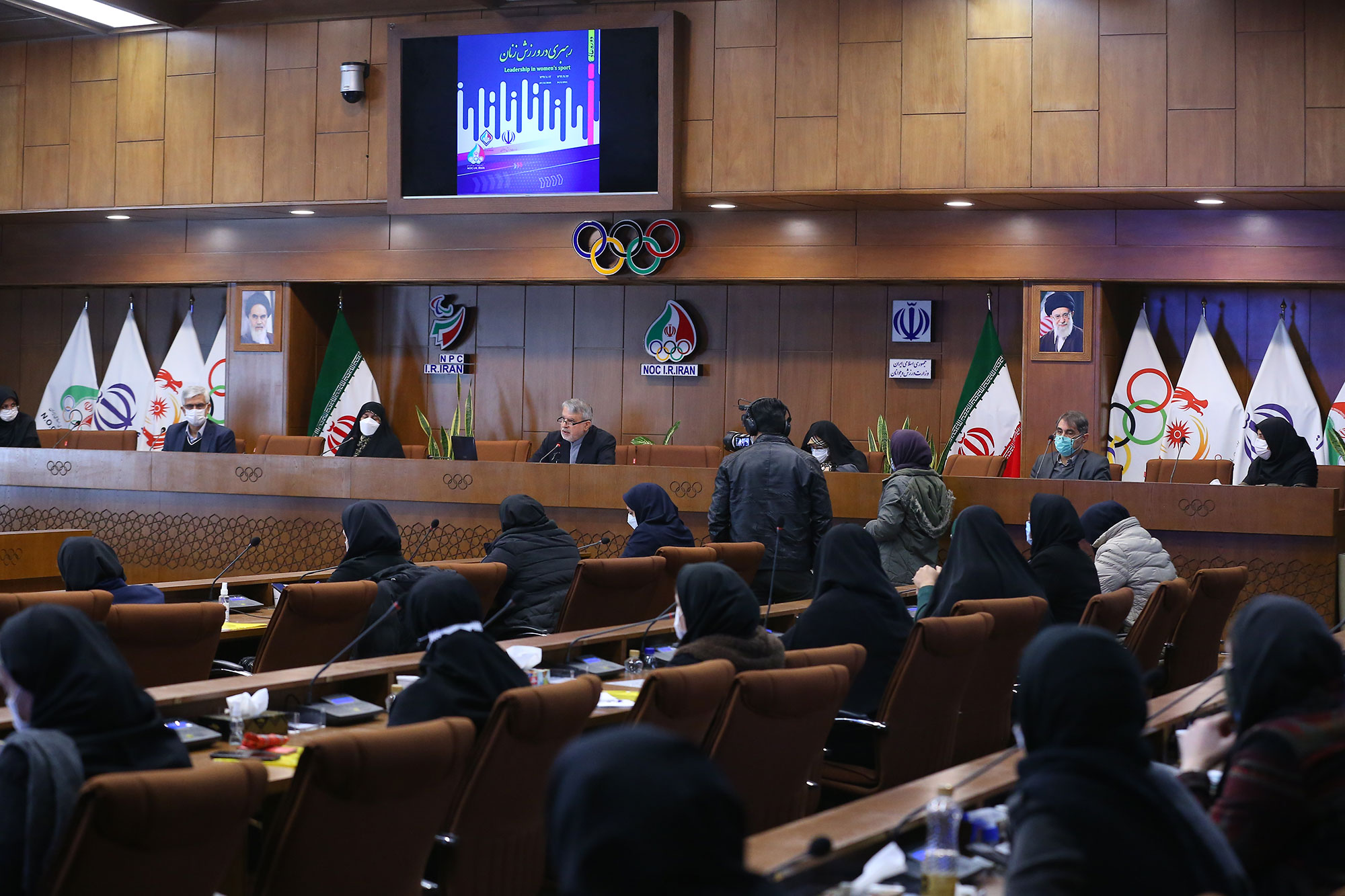 مراسم افتتاحیه دوره رهبری در ورزش زنان 10