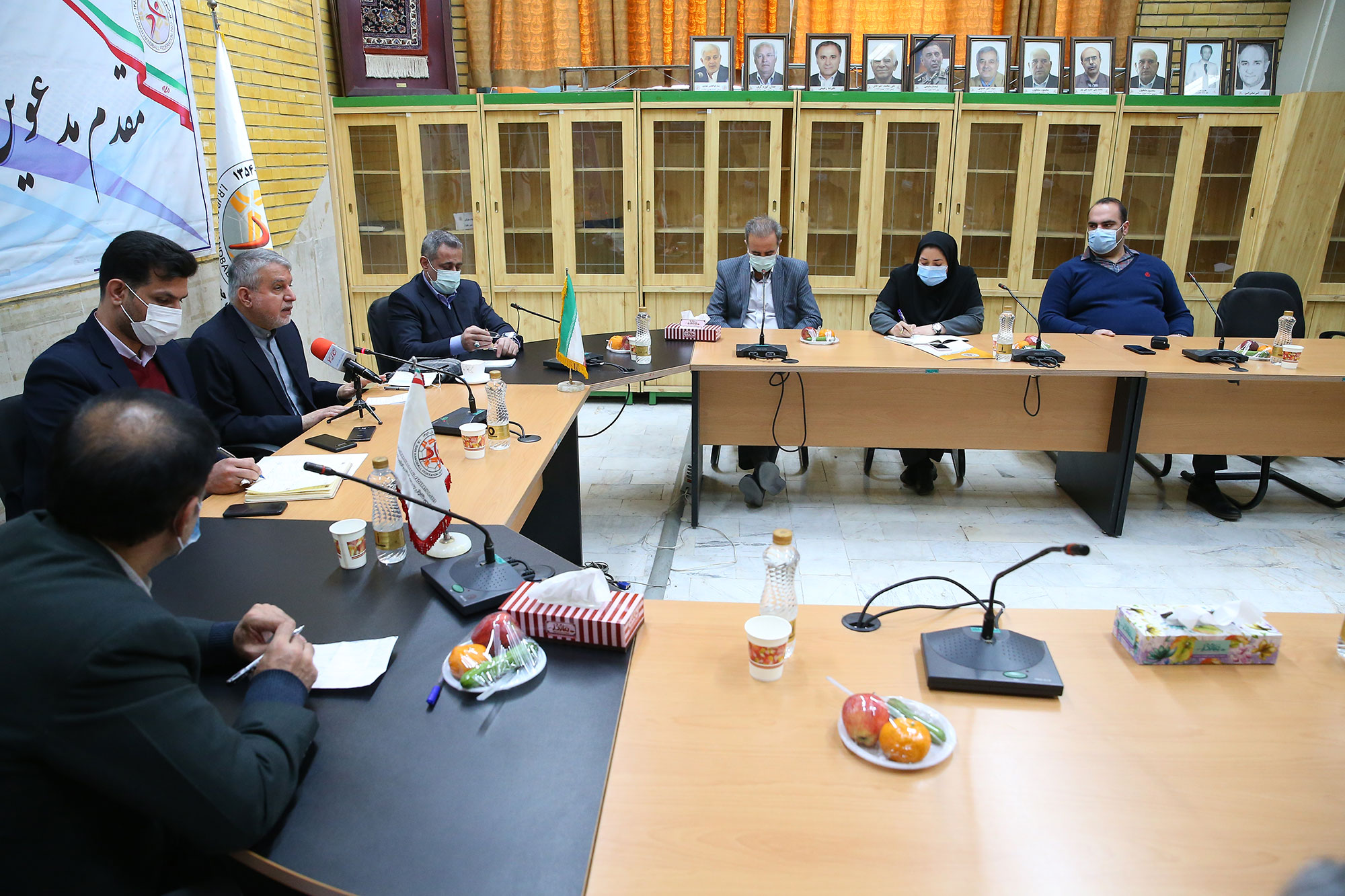 بازدید ریاست کمیته ملی المپیک از فدراسیون هندبال 8