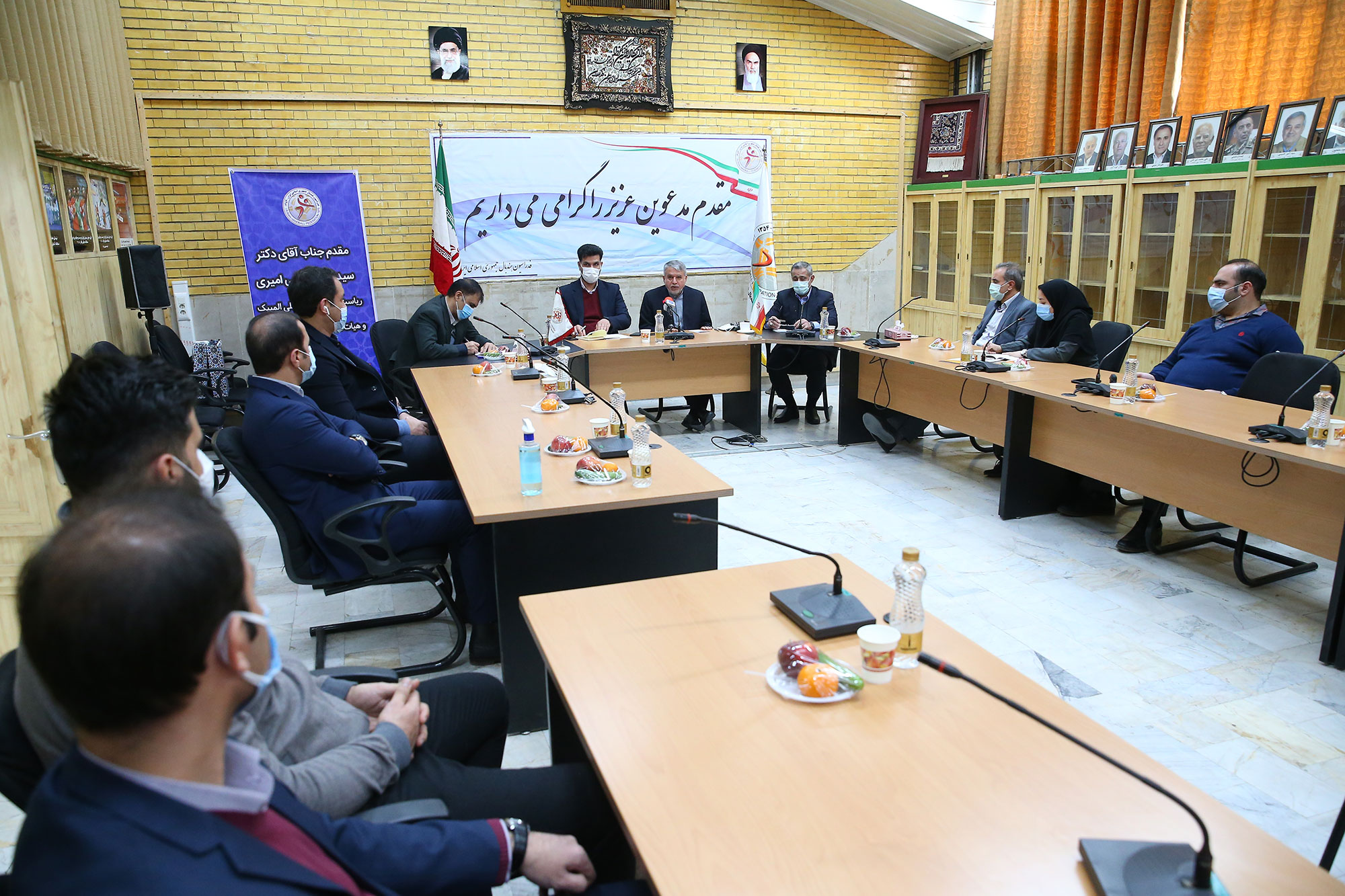 بازدید ریاست کمیته ملی المپیک از فدراسیون هندبال 10