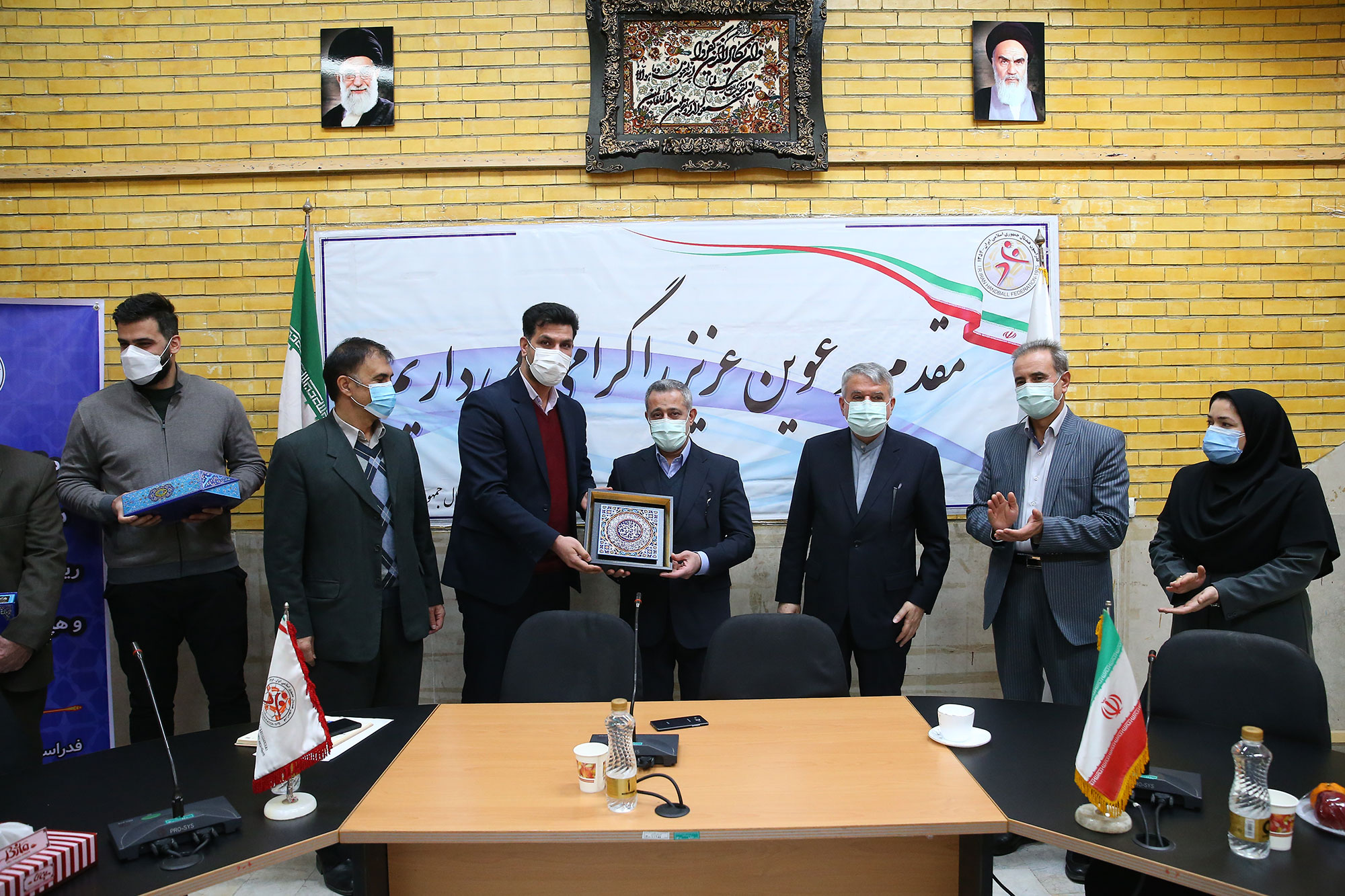 بازدید ریاست کمیته ملی المپیک از فدراسیون هندبال 20