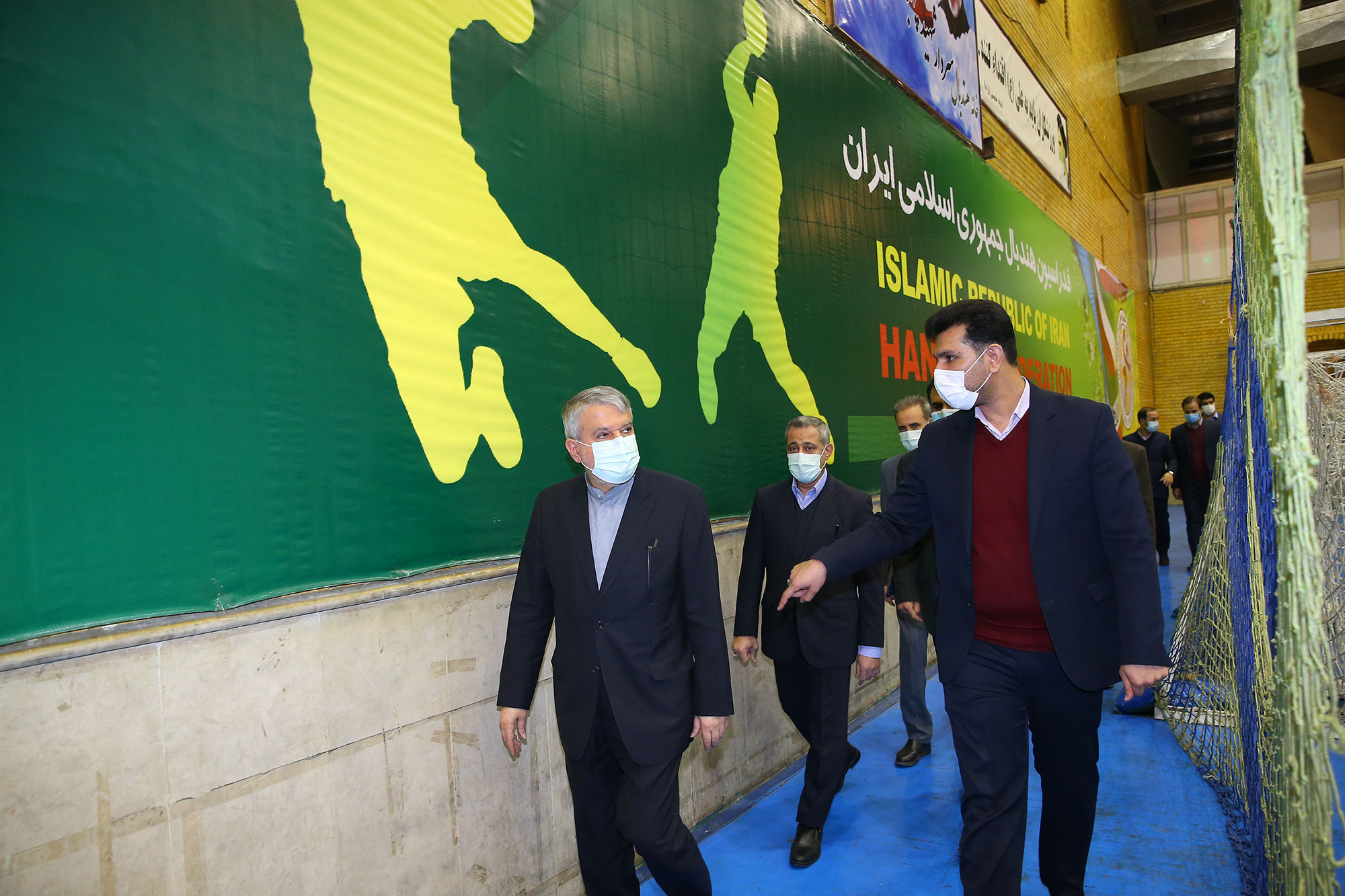 بازدید ریاست کمیته ملی المپیک از فدراسیون هندبال 22