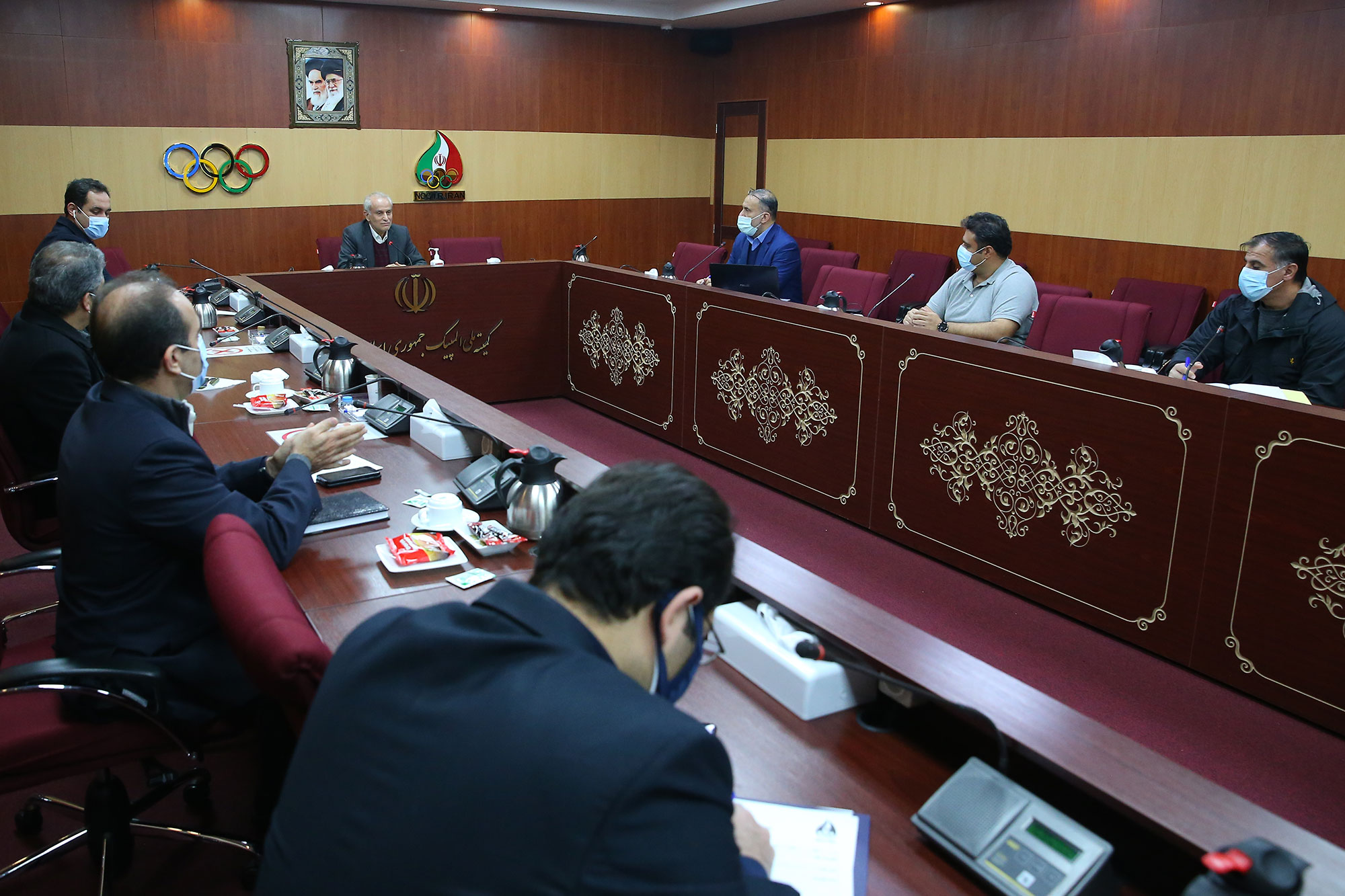 جلسه کادر سرپرستی المپیک توکیو با فدراسیون های تیروکمان و بوکس 2