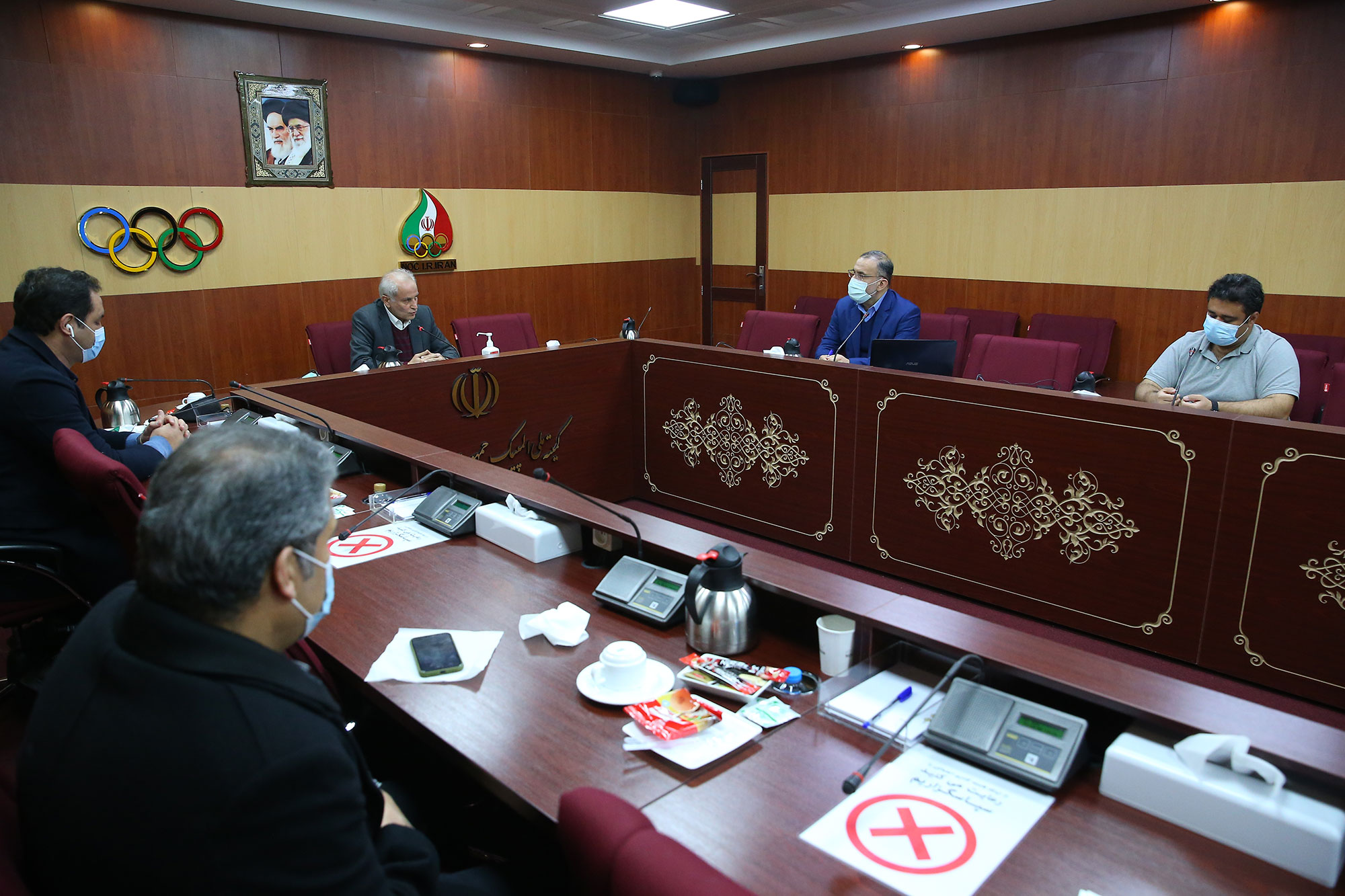 جلسه کادر سرپرستی المپیک توکیو با فدراسیون های تیروکمان و بوکس 3